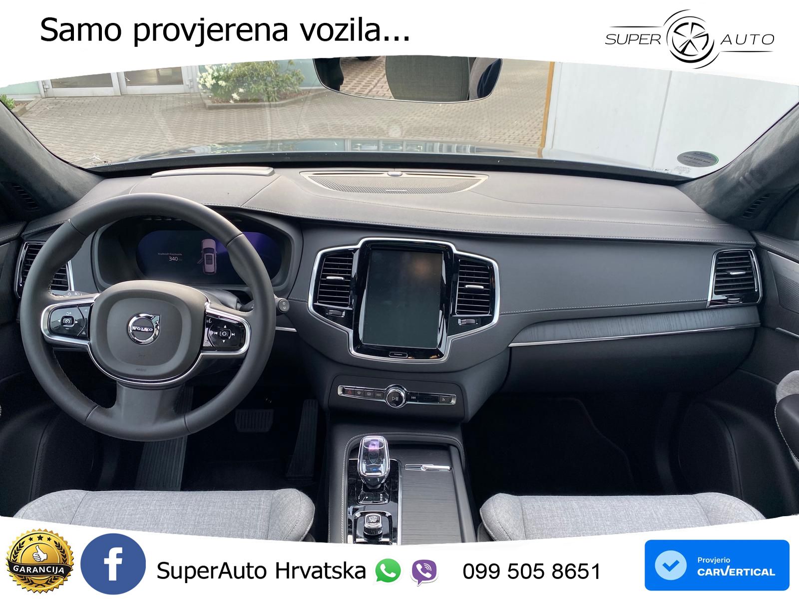 Volvo XC90 2.0 T8 AWD Automatic ACC+HEAD+4xGR SJED+360+PANO