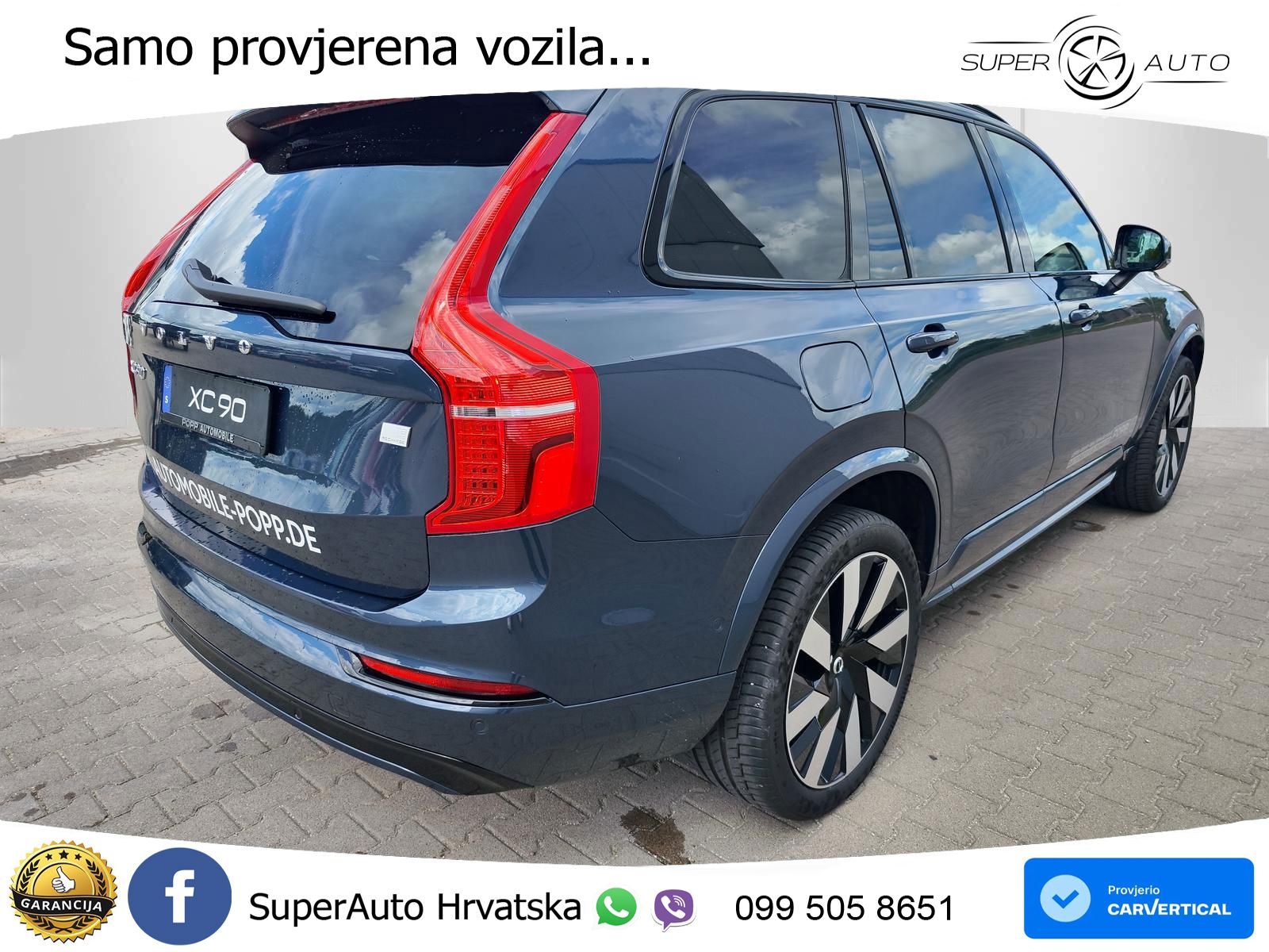 Volvo XC90 2.0 T8 AWD Automatic ACC+HEAD+4xGR SJED+360+PANO