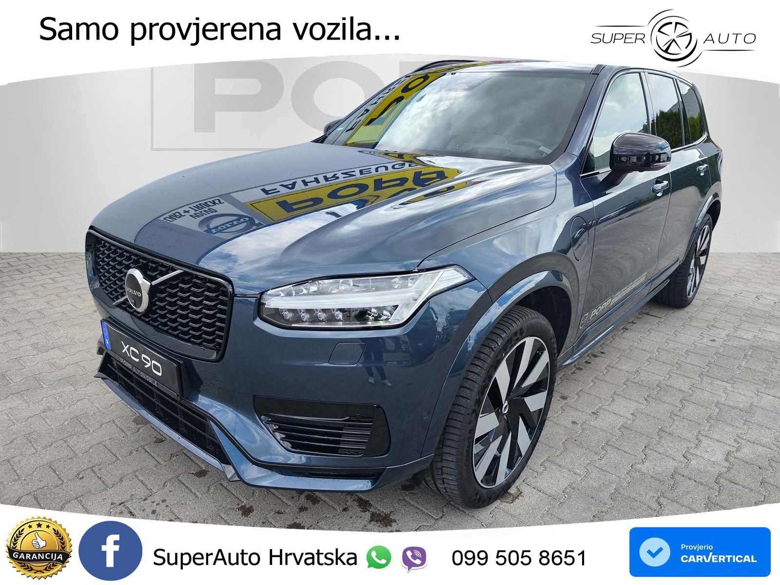 Volvo XC90 2.0 T8 AWD Automatic ACC+HEAD+4xGR SJED+360+PANO