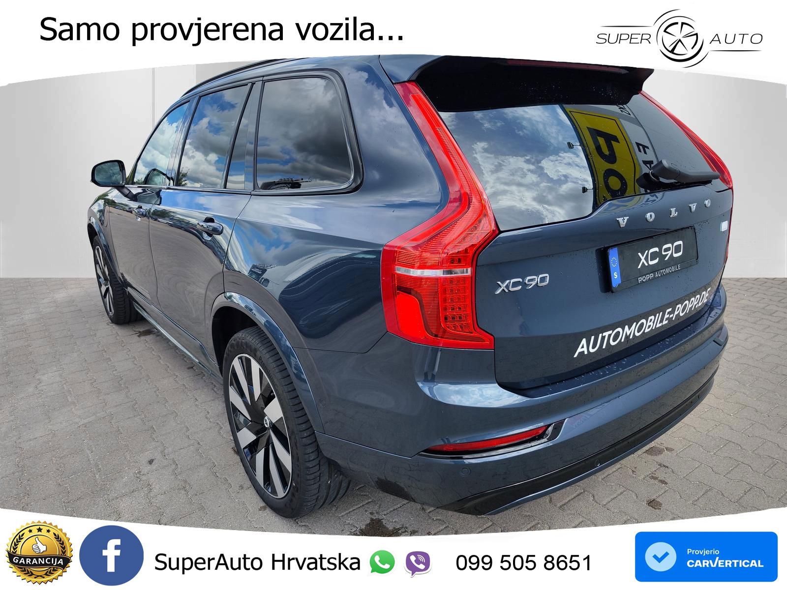 Volvo XC90 2.0 T8 AWD Automatic ACC+HEAD+4xGR SJED+360+PANO