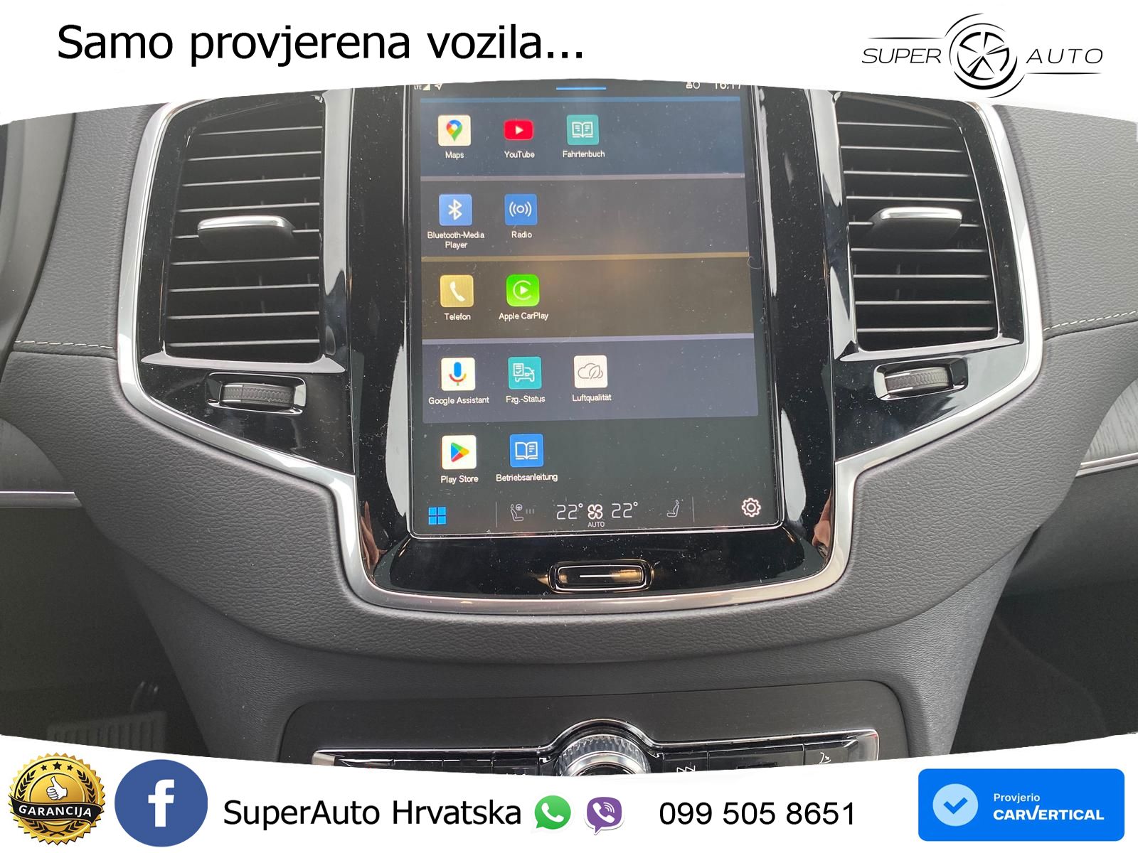 Volvo XC90 2.0 T8 AWD Automatic ACC+HEAD+4xGR SJED+360+PANO