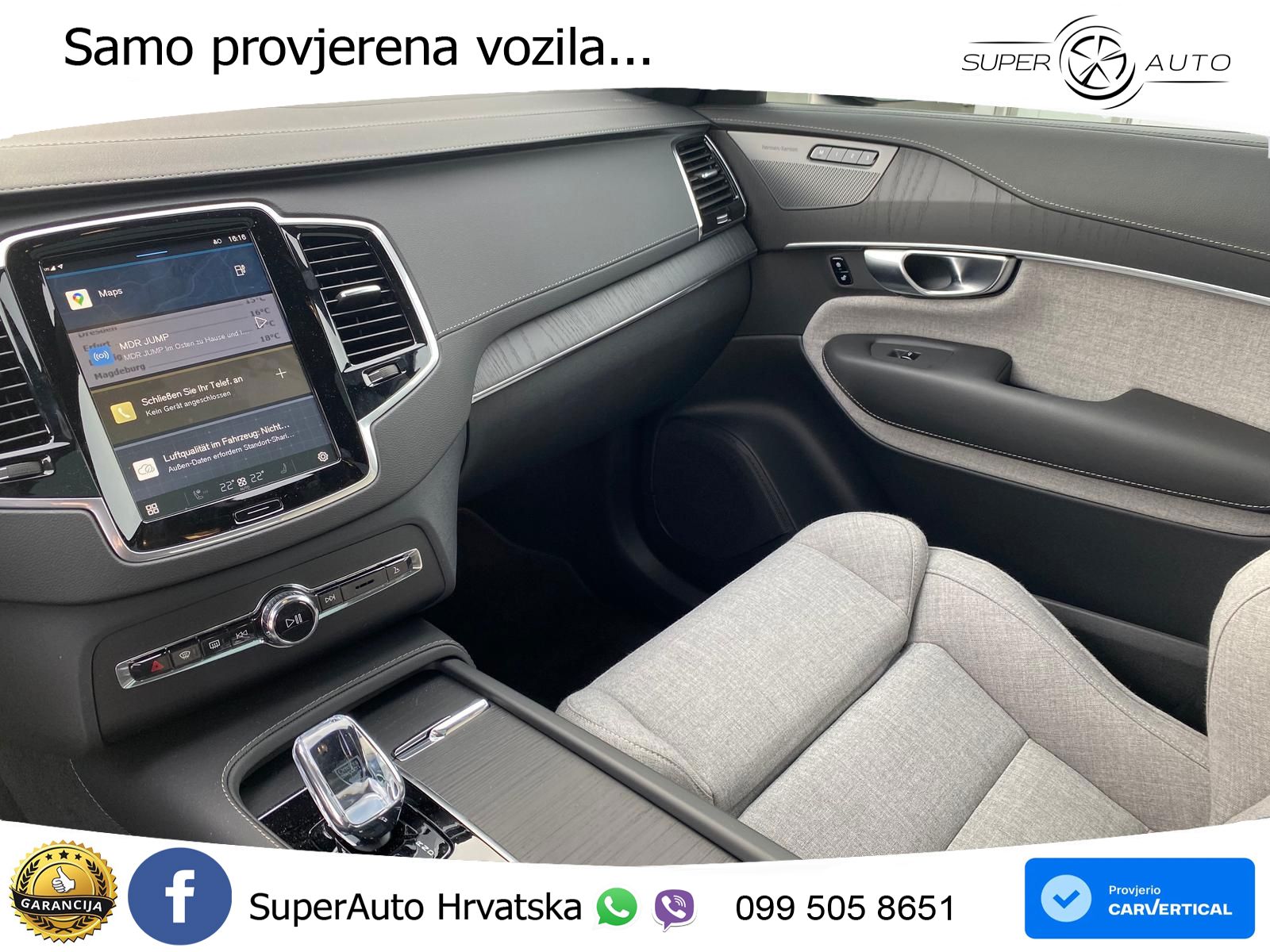 Volvo XC90 2.0 T8 AWD Automatic ACC+HEAD+4xGR SJED+360+PANO