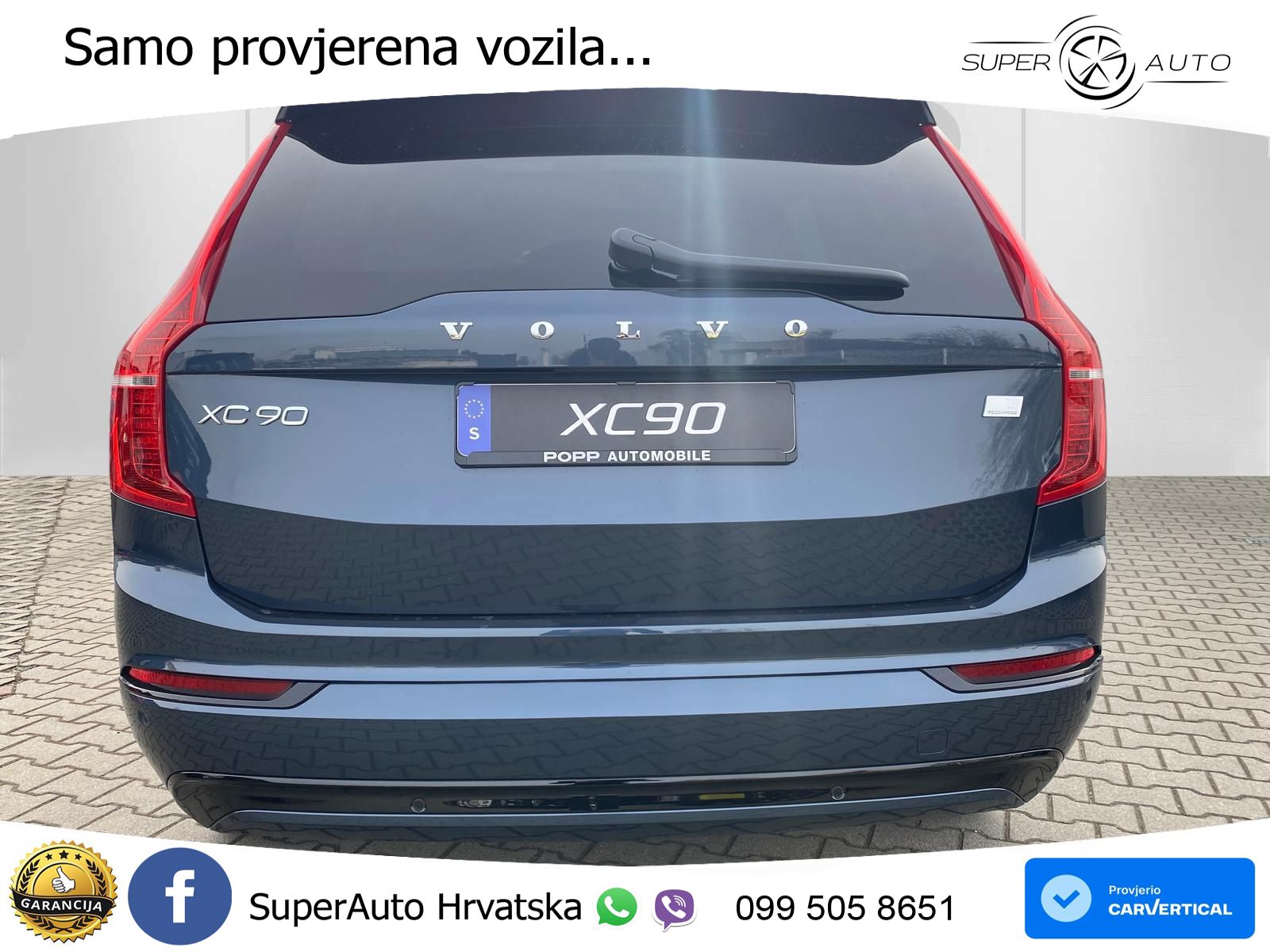 Volvo XC90 2.0 T8 AWD Automatic ACC+HEAD+4xGR SJED+360+PANO