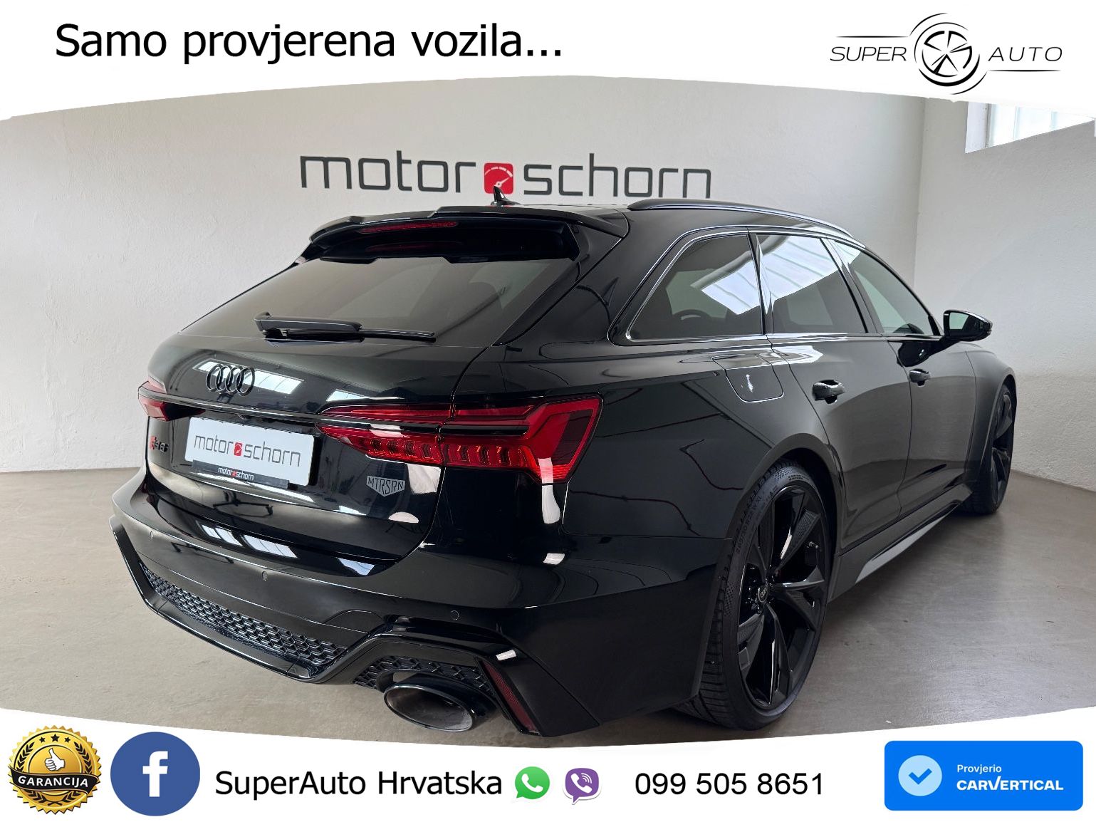 Audi RS6 Avant 4.0 TFSI V8 (600 KS) quattro Tiptronic LED+GR SJED+ACC