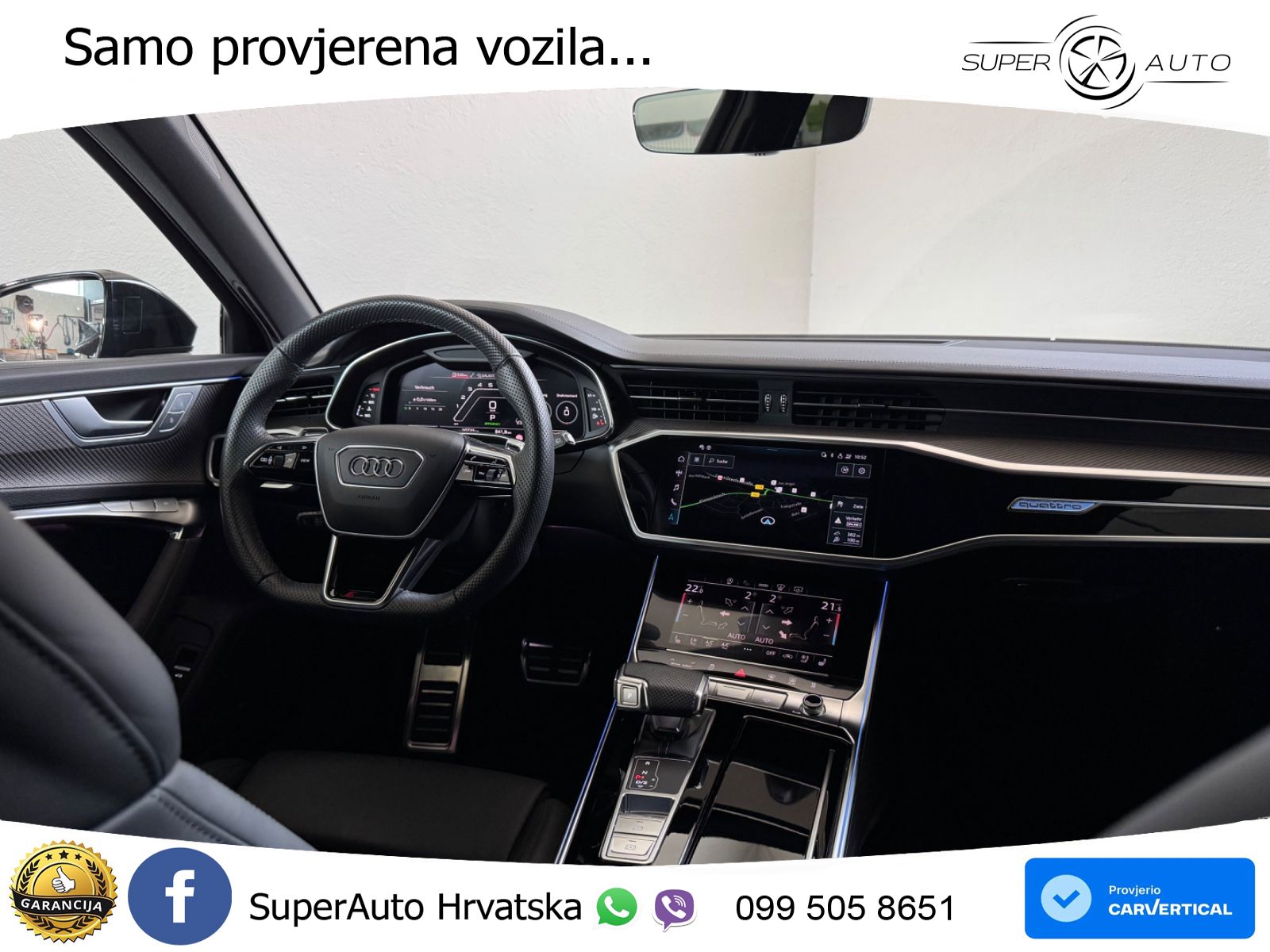 Audi RS6 Avant 4.0 TFSI V8 (600 KS) quattro Tiptronic LED+GR SJED+ACC