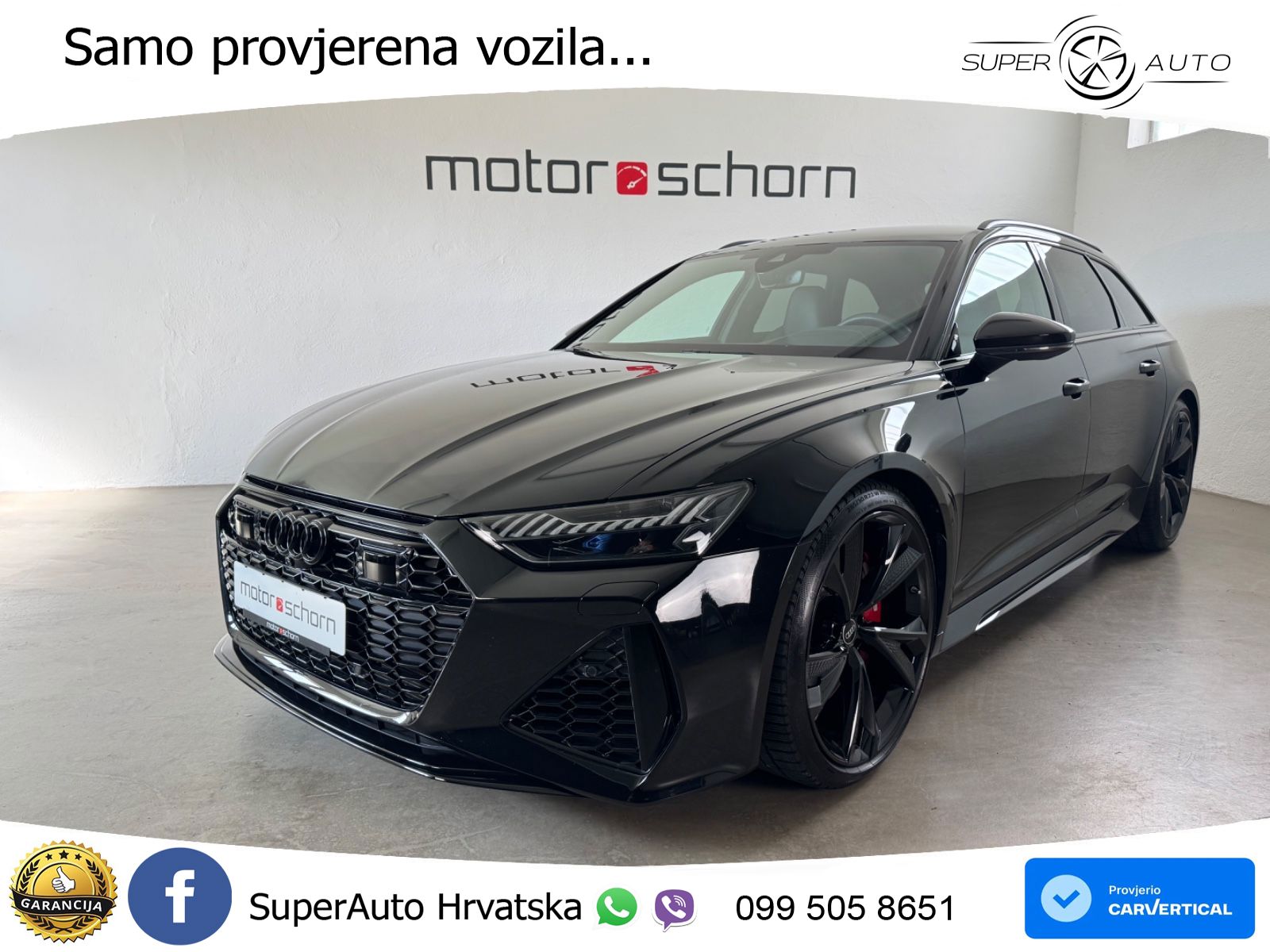Audi RS6 Avant 4.0 TFSI V8 (600 KS) quattro Tiptronic LED+GR SJED+ACC