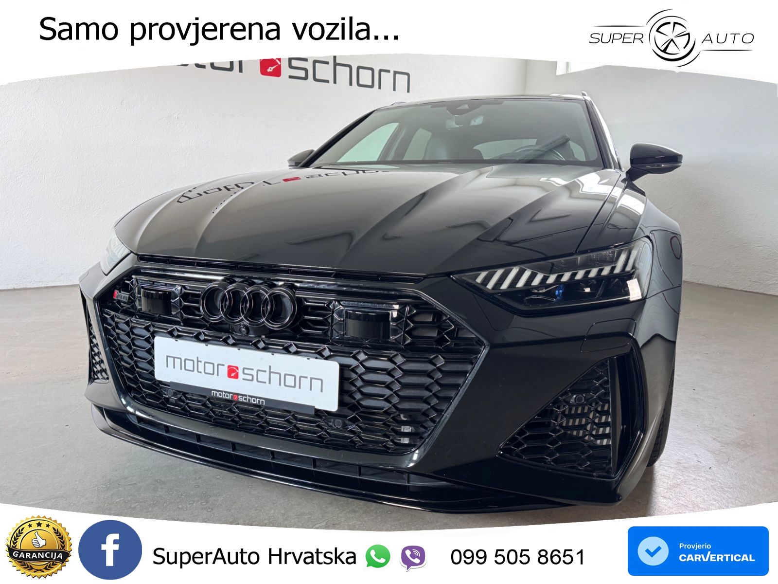 Audi RS6 Avant 4.0 TFSI V8 (600 KS) quattro Tiptronic LED+GR SJED+ACC