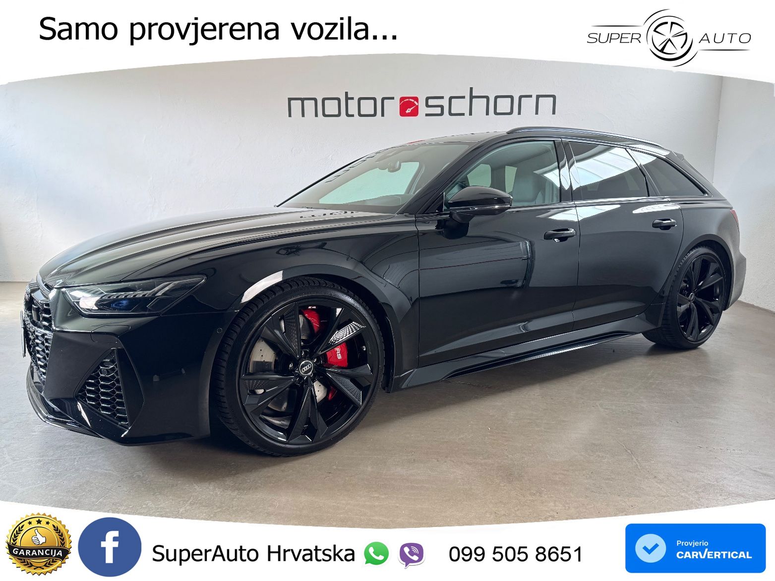 Audi RS6 Avant 4.0 TFSI V8 (600 KS) quattro Tiptronic LED+GR SJED+ACC
