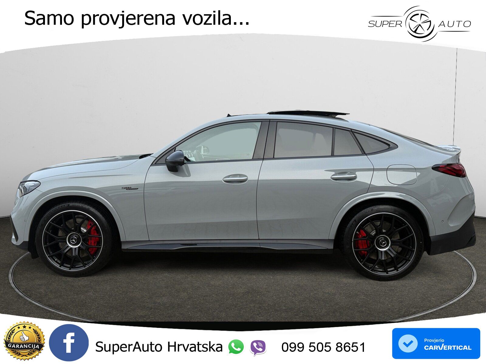 Mercedes GLC Coupe AMG 63 S E PERFORMANCE (680 KS) 4MATIC AMG SPEEDSHIFT MCT 9G ACC+HEAD+GR SJED+360+PANO
