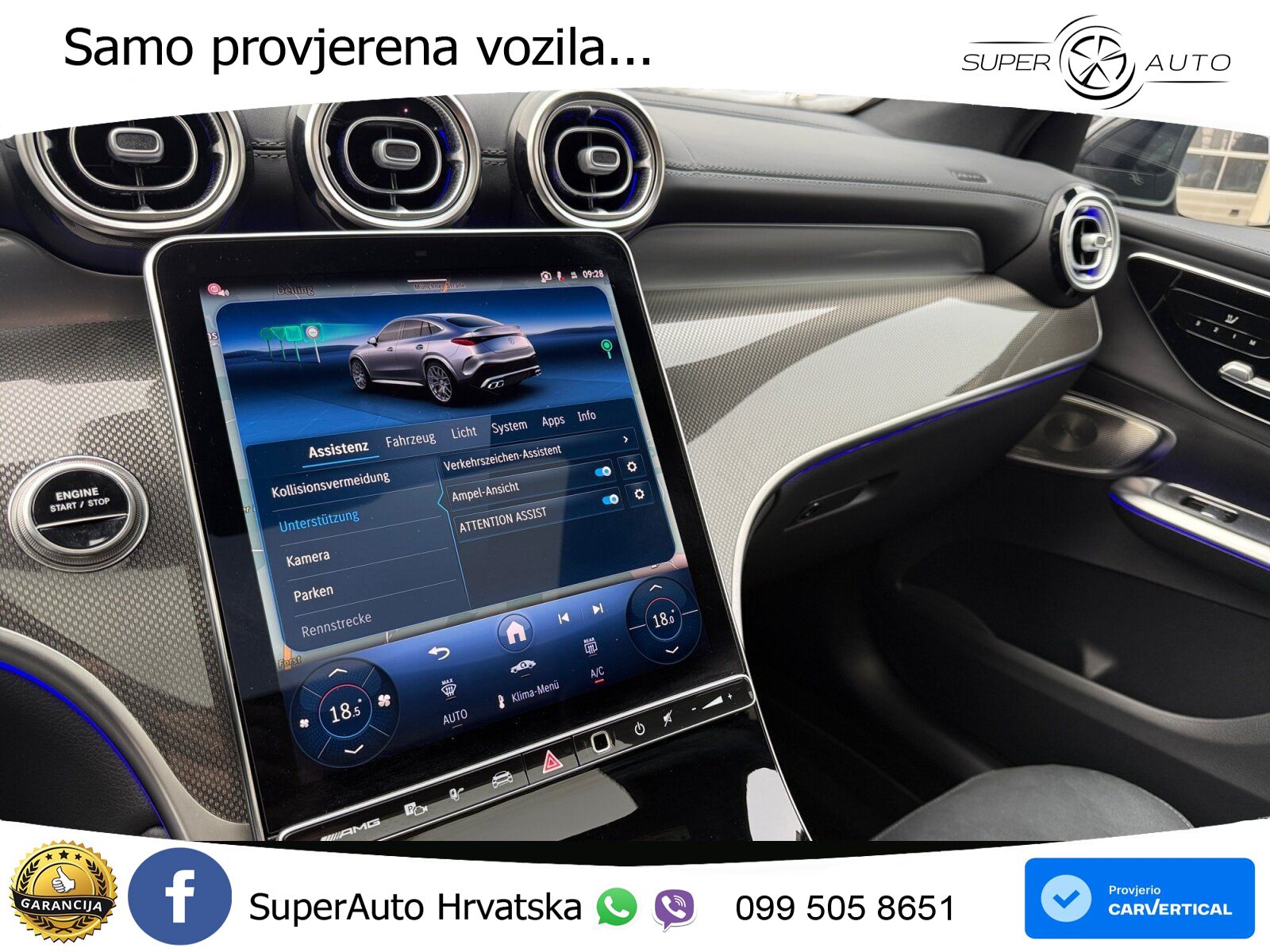 Mercedes GLC Coupe AMG 63 S E PERFORMANCE (680 KS) 4MATIC AMG SPEEDSHIFT MCT 9G ACC+HEAD+GR SJED+360+PANO