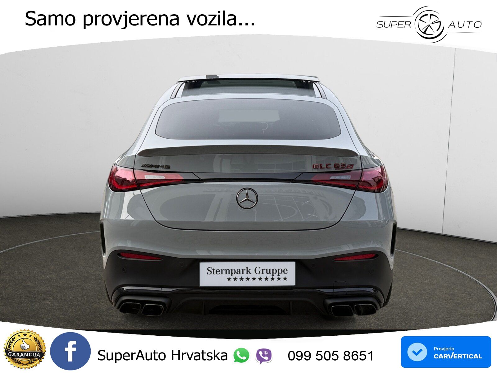 Mercedes GLC Coupe AMG 63 S E PERFORMANCE (680 KS) 4MATIC AMG SPEEDSHIFT MCT 9G ACC+HEAD+GR SJED+360+PANO
