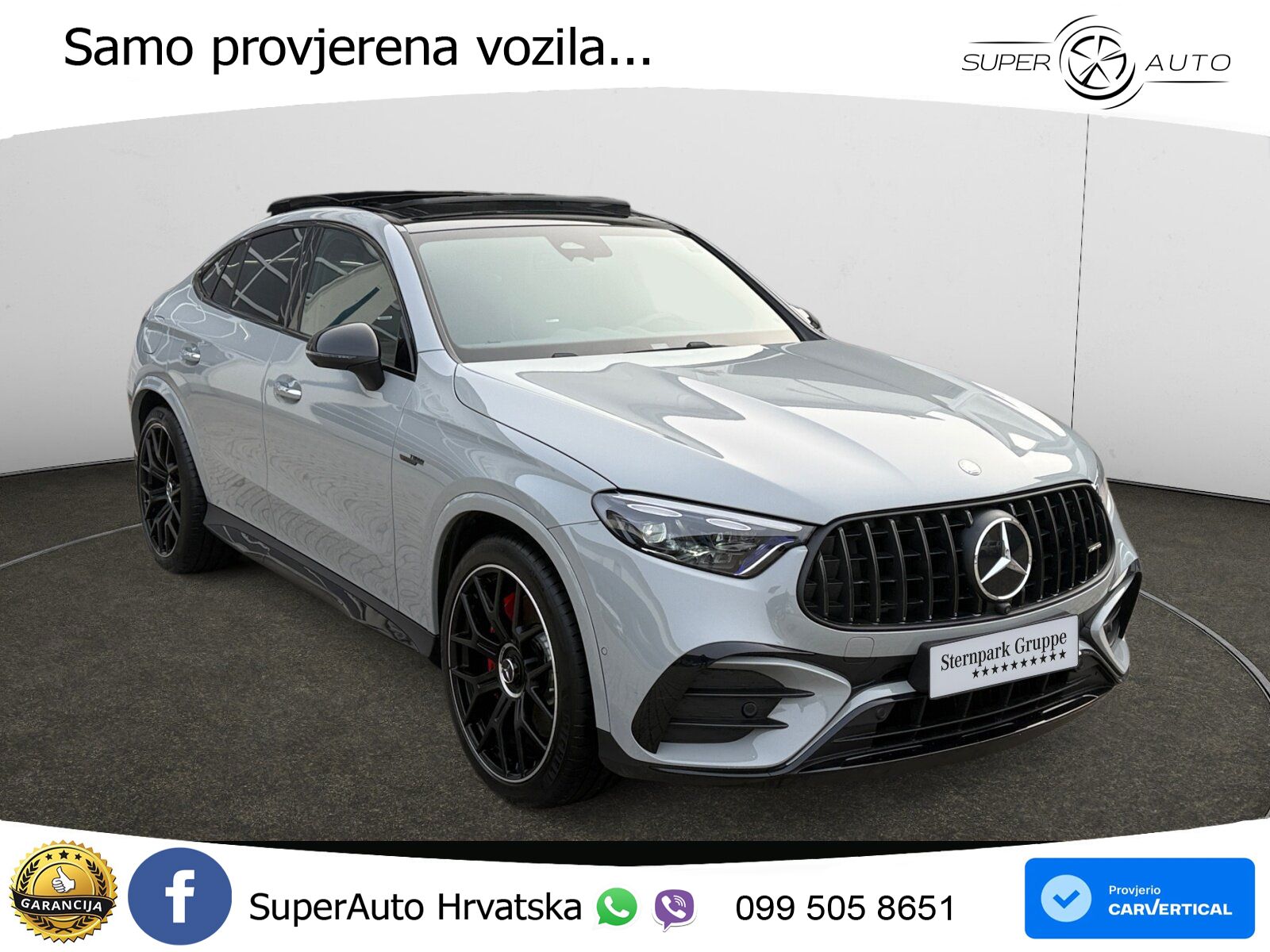 Mercedes GLC Coupe AMG 63 S E PERFORMANCE (680 KS) 4MATIC AMG SPEEDSHIFT MCT 9G ACC+HEAD+GR SJED+360+PANO