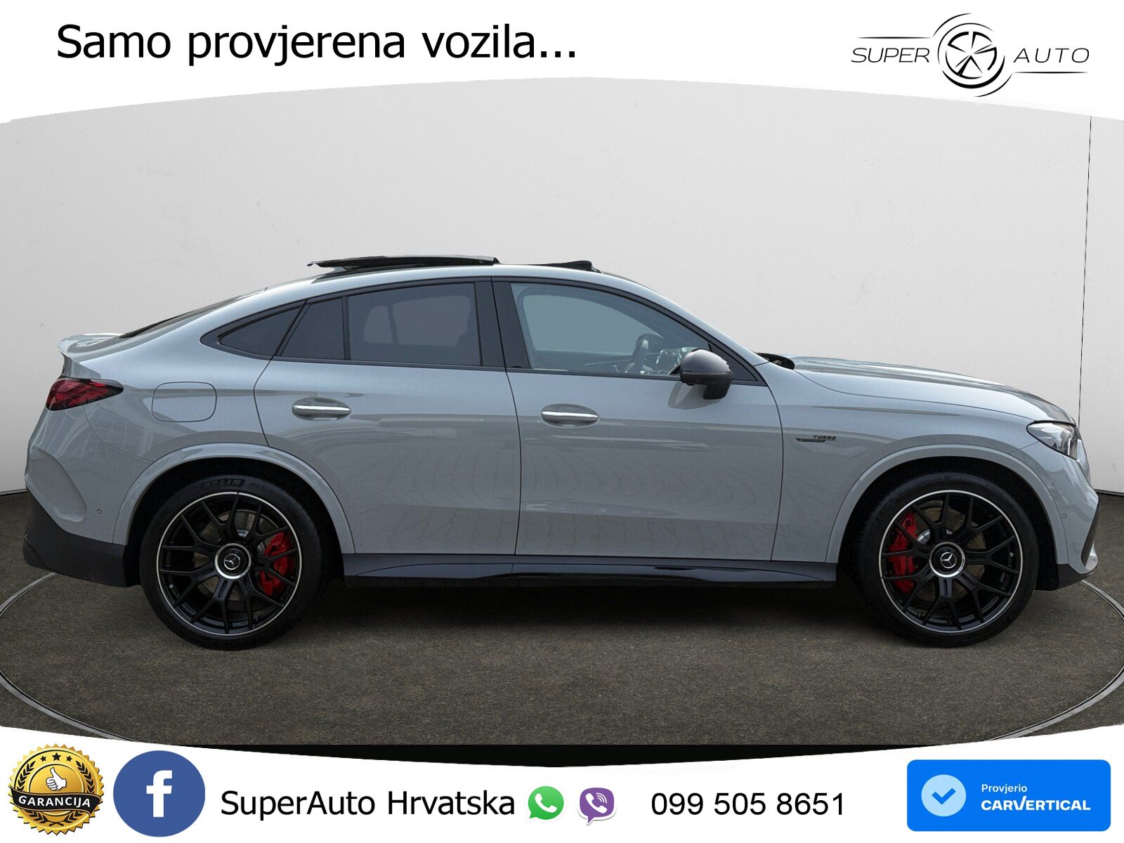 Mercedes GLC Coupe AMG 63 S E PERFORMANCE (680 KS) 4MATIC AMG SPEEDSHIFT MCT 9G ACC+HEAD+GR SJED+360+PANO