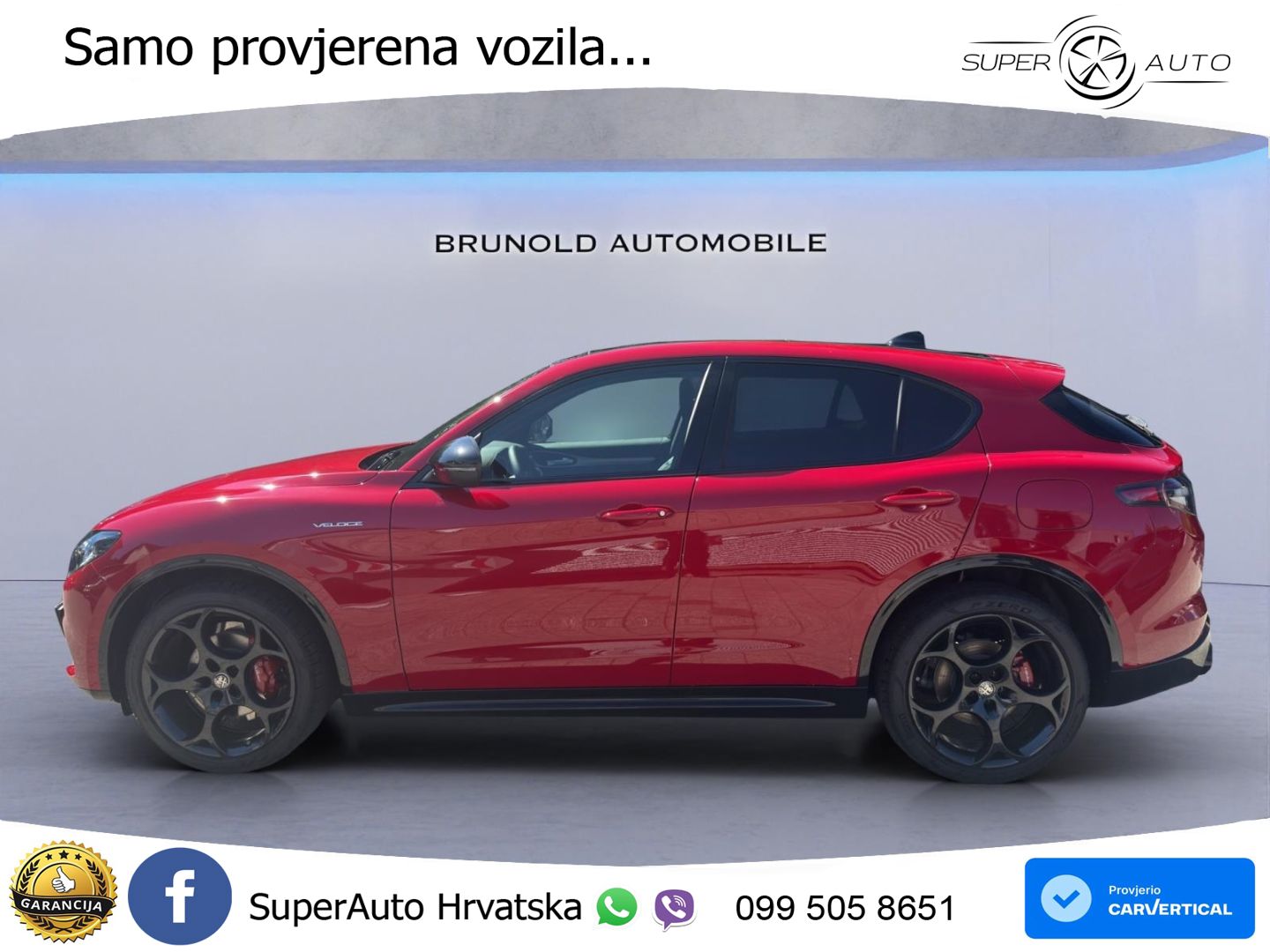 Alfa Romeo Stelvio 2.0 Turbo (280 KS) Q4 Automatic LED+GR SJED+ACC