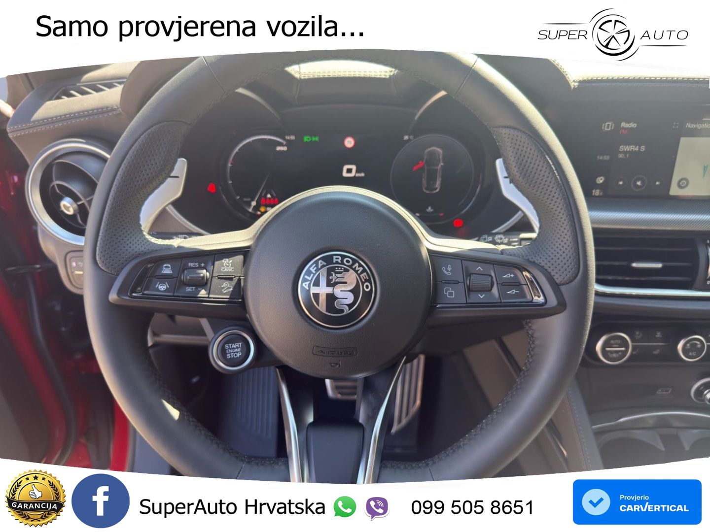 Alfa Romeo Stelvio 2.0 Turbo (280 KS) Q4 Automatic LED+GR SJED+ACC