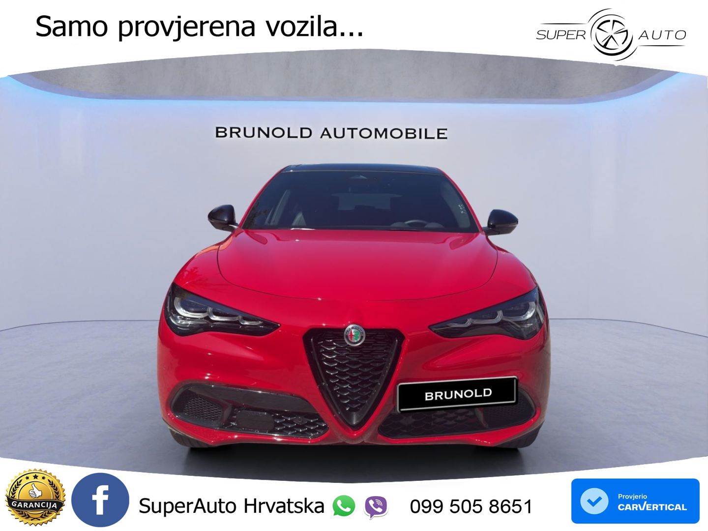 Alfa Romeo Stelvio 2.0 Turbo (280 KS) Q4 Automatic LED+GR SJED+ACC