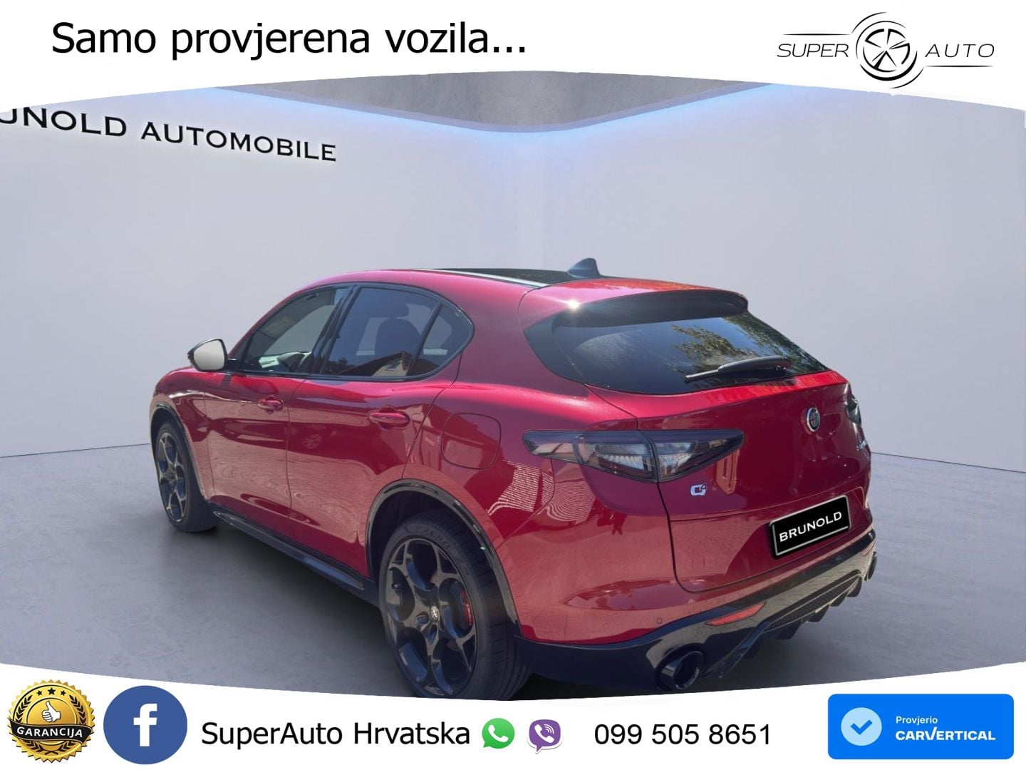 Alfa Romeo Stelvio 2.0 Turbo (280 KS) Q4 Automatic LED+GR SJED+ACC