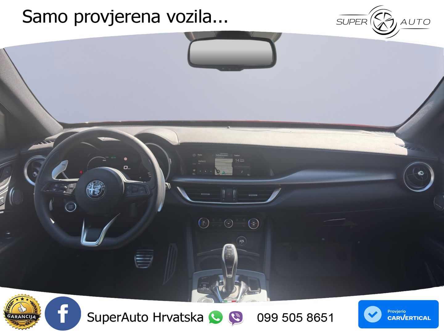 Alfa Romeo Stelvio 2.0 Turbo (280 KS) Q4 Automatic LED+GR SJED+ACC