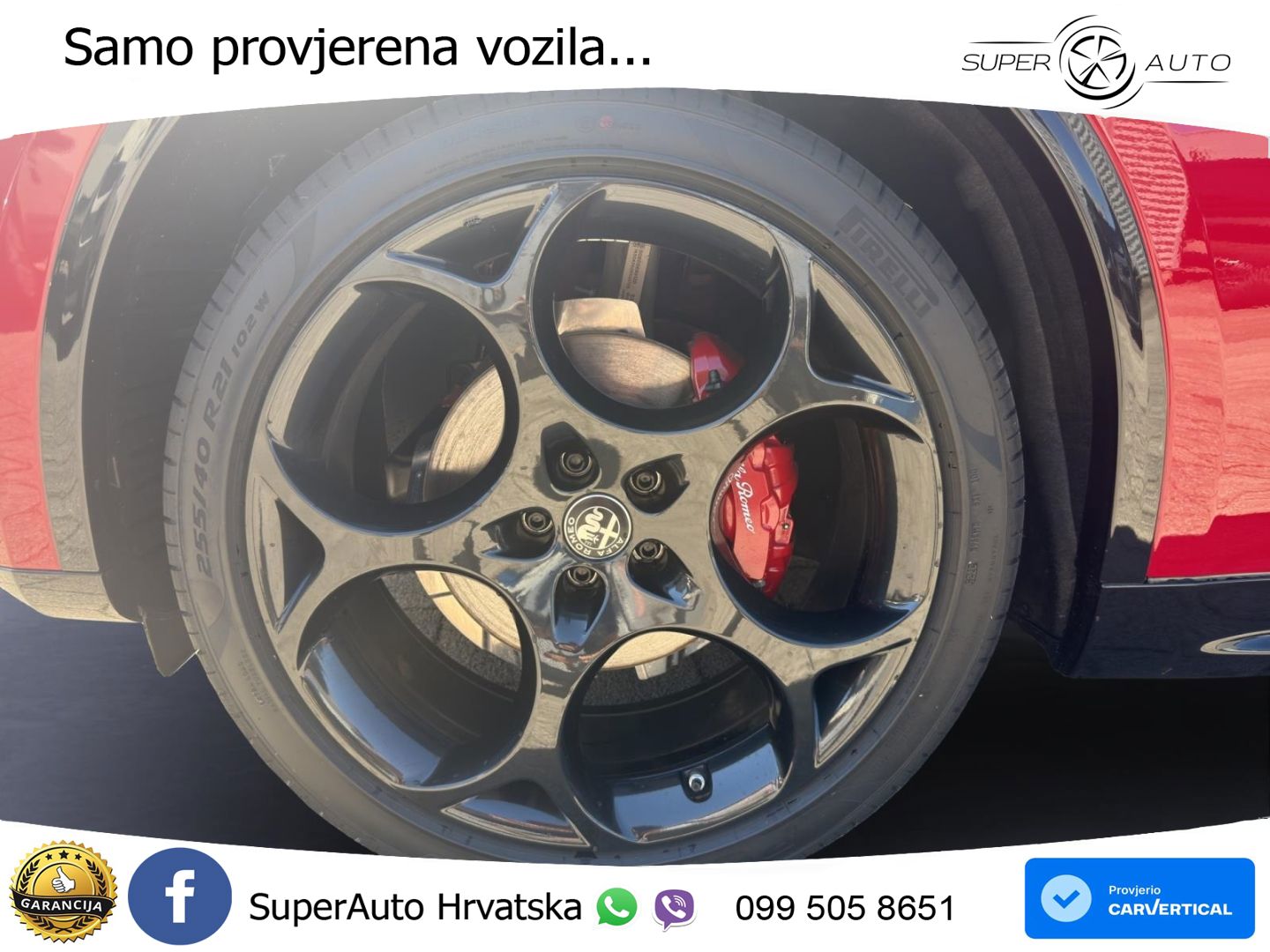 Alfa Romeo Stelvio 2.0 Turbo (280 KS) Q4 Automatic LED+GR SJED+ACC