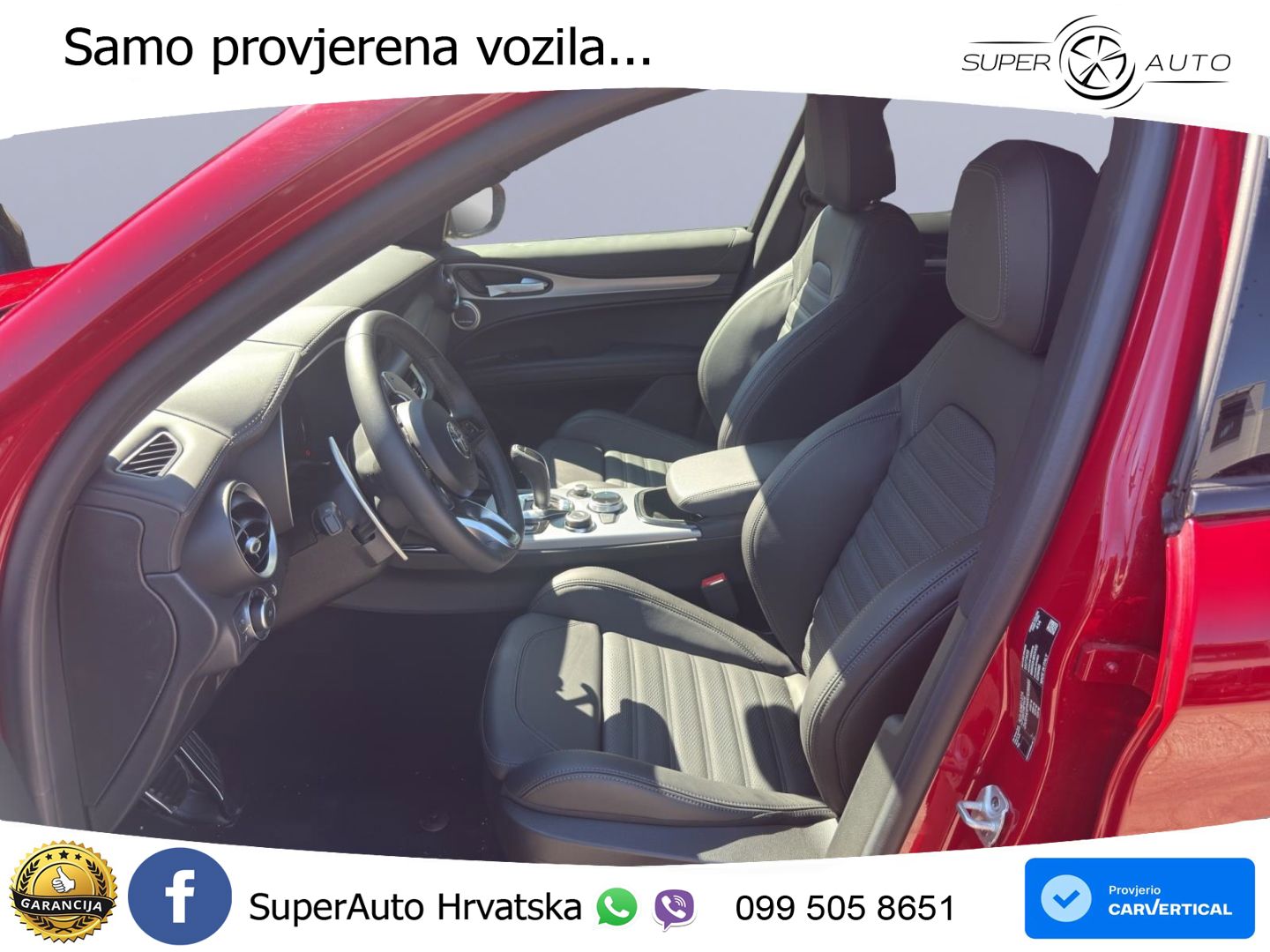 Alfa Romeo Stelvio 2.0 Turbo (280 KS) Q4 Automatic LED+GR SJED+ACC