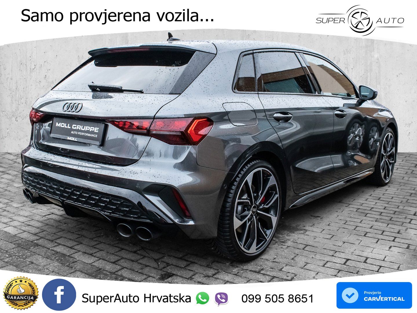 Audi S3 2.0 TFSI (333 KS) quattro S tronic MATRIX+GR SJED+KAM