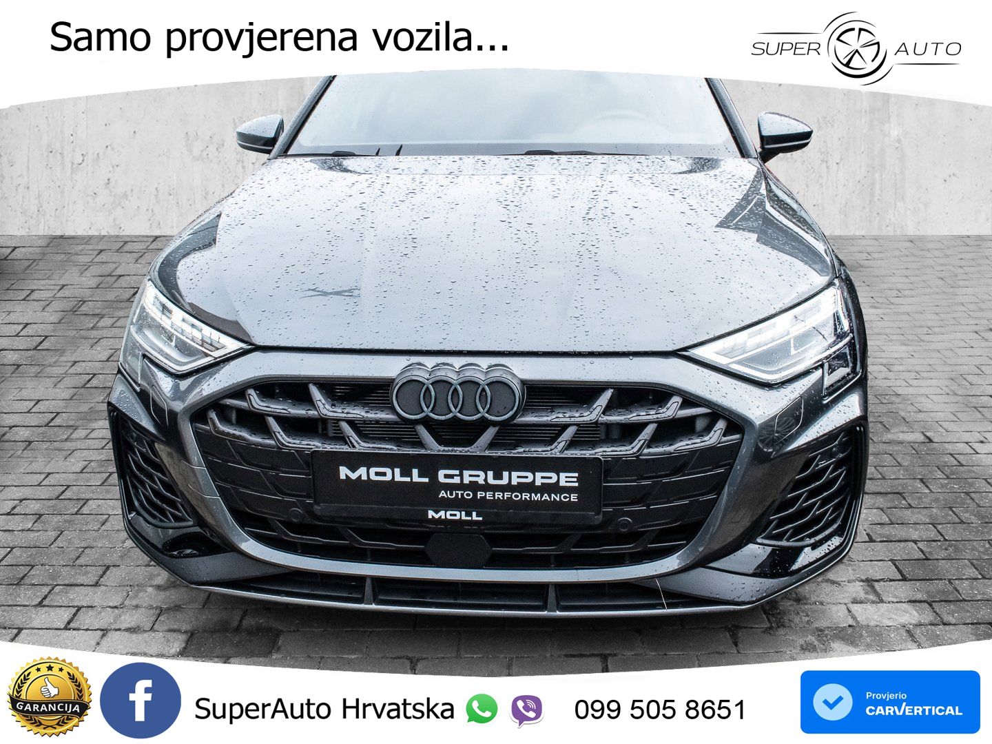 Audi S3 2.0 TFSI (333 KS) quattro S tronic MATRIX+GR SJED+KAM