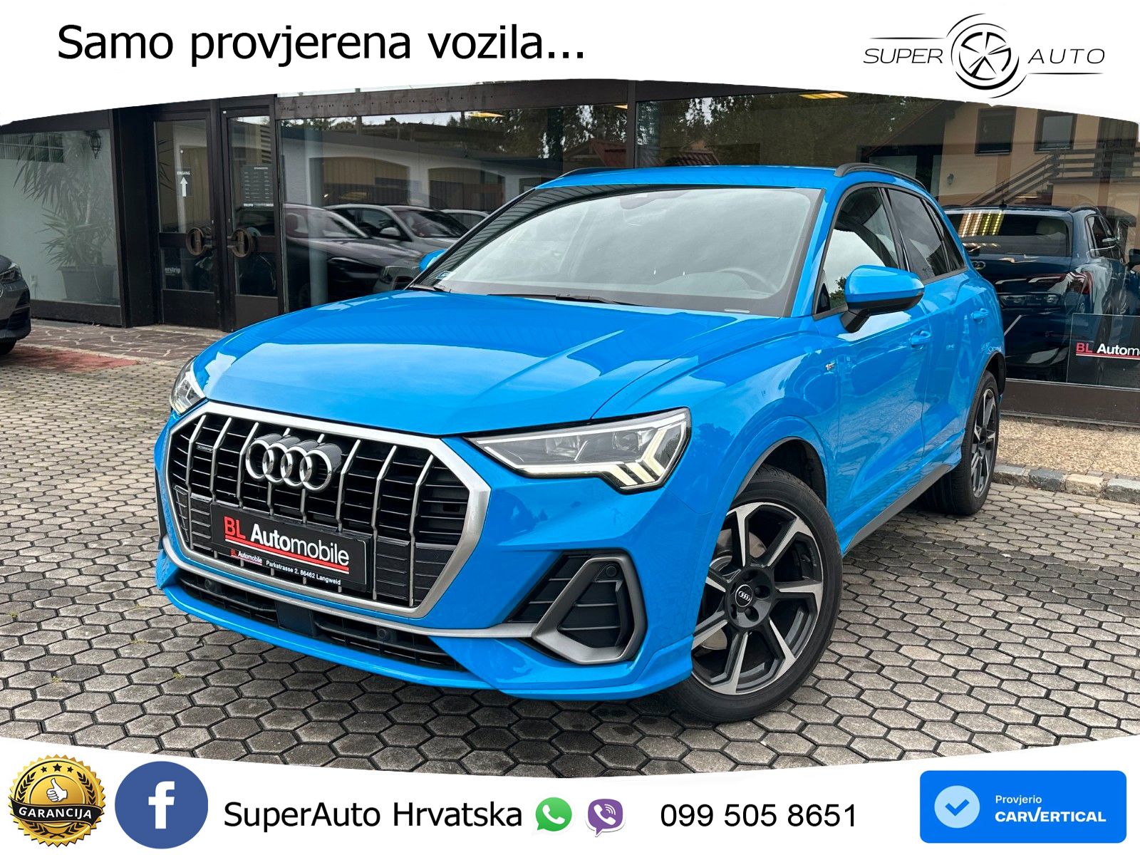 Audi Q3 45 TFSI (230 KS) quattro S tronic S line