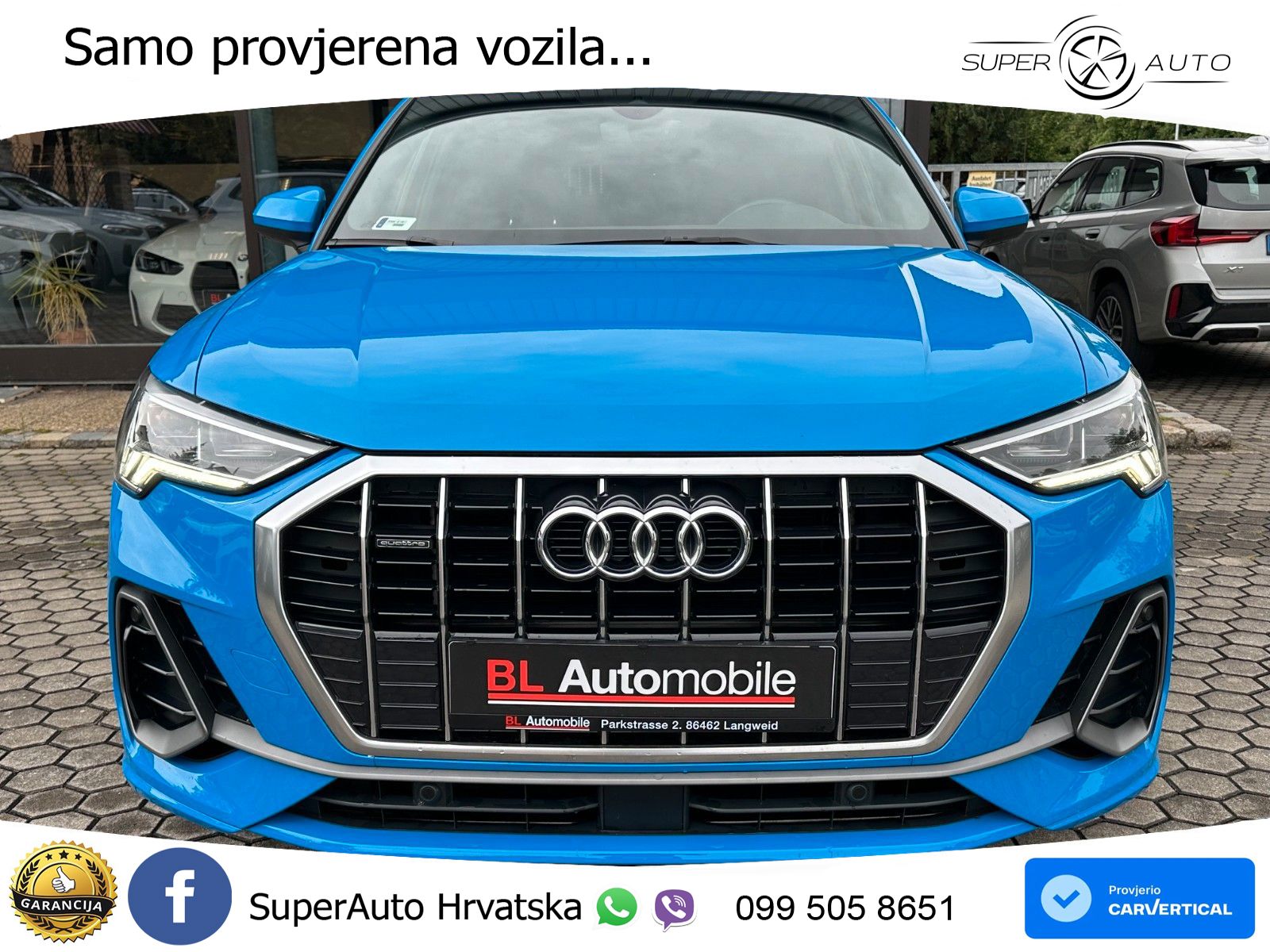 Audi Q3 45 TFSI (230 KS) quattro S tronic S line