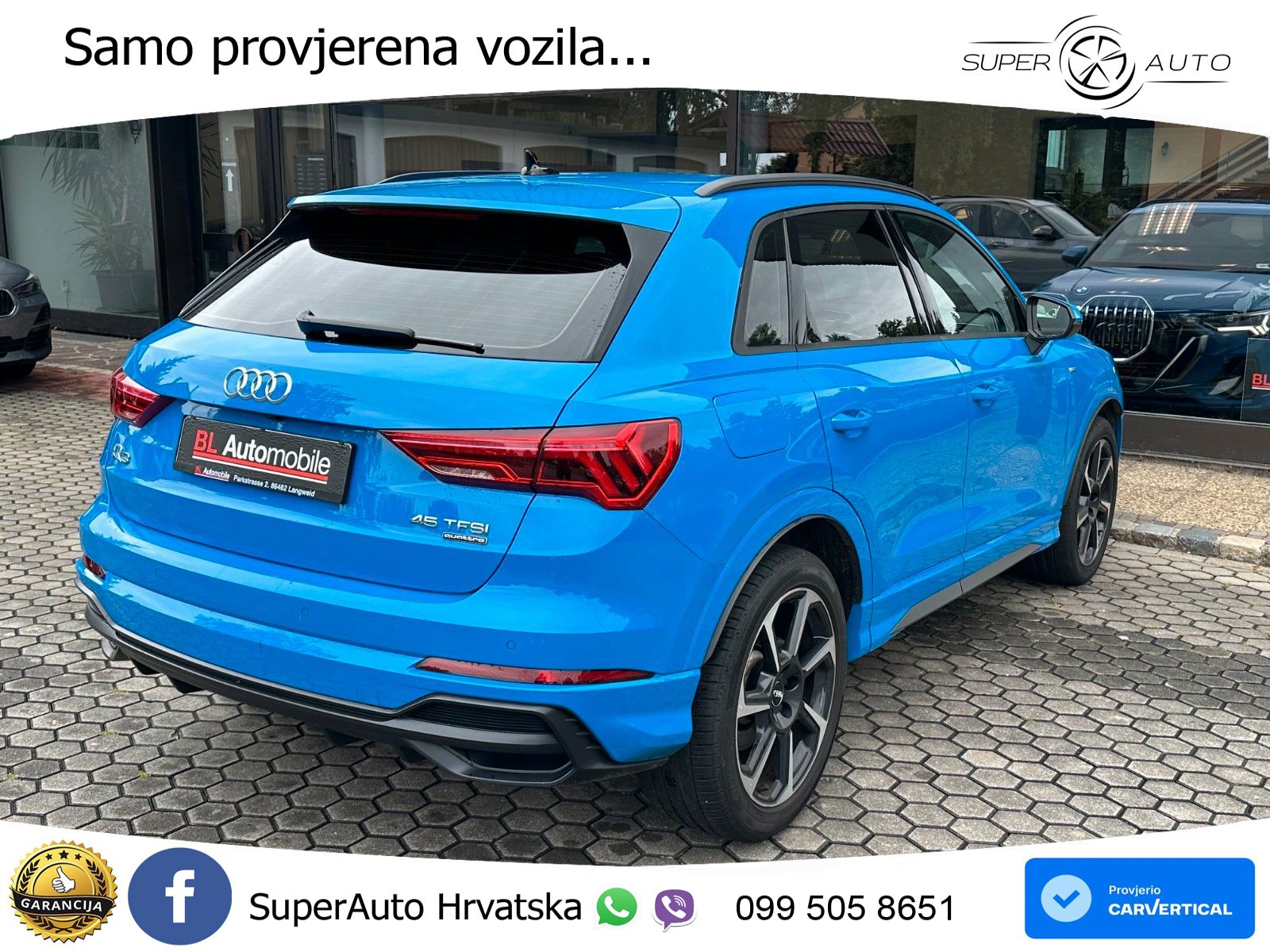 Audi Q3 45 TFSI (230 KS) quattro S tronic S line