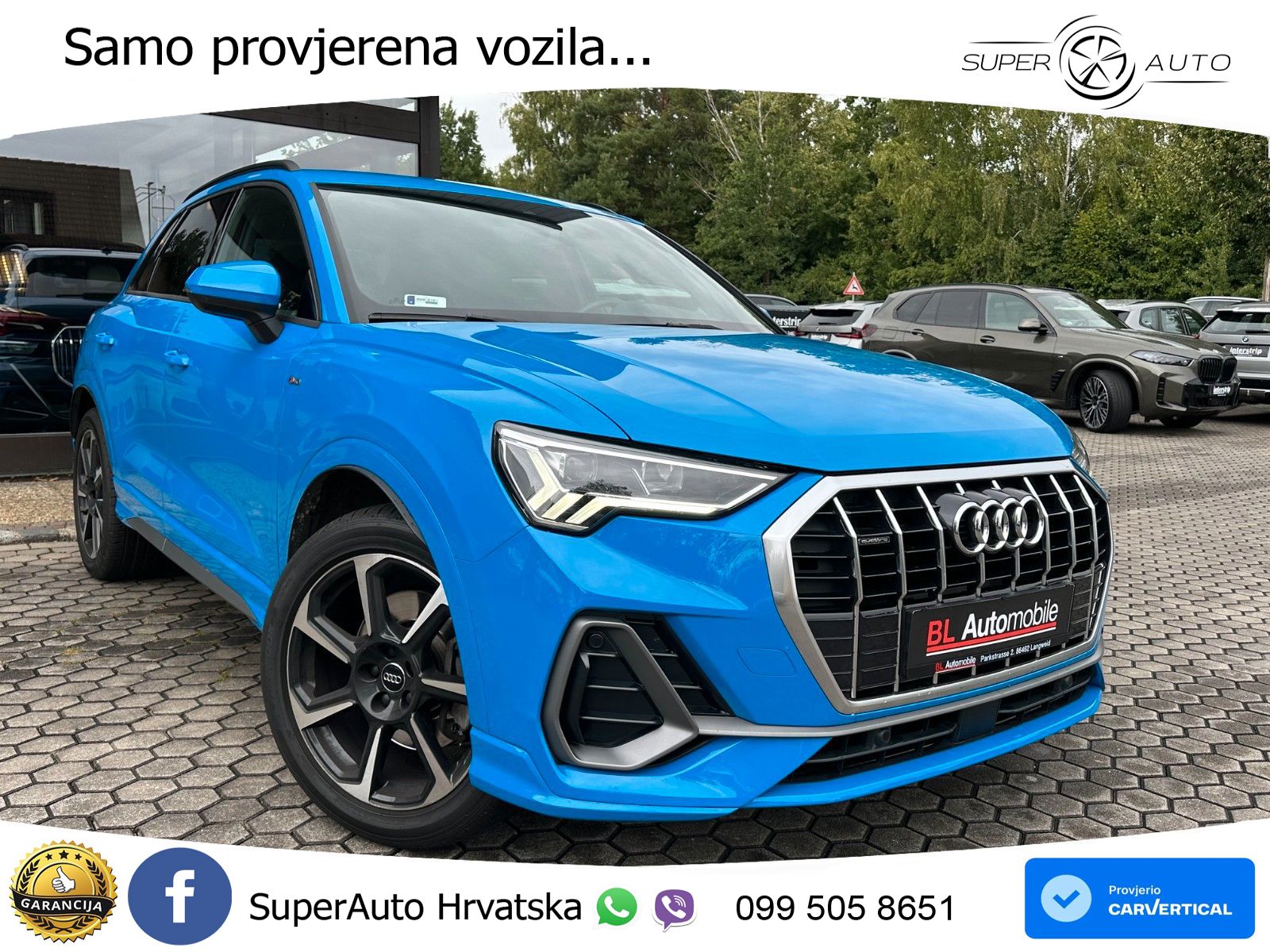 Audi Q3 45 TFSI (230 KS) quattro S tronic S line