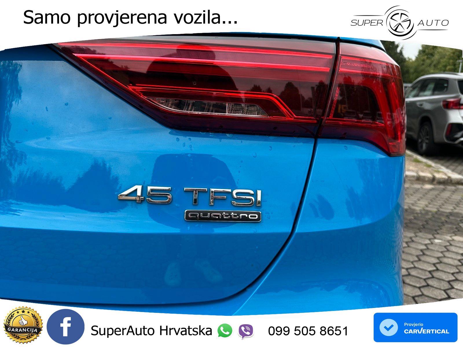 Audi Q3 45 TFSI (230 KS) quattro S tronic S line