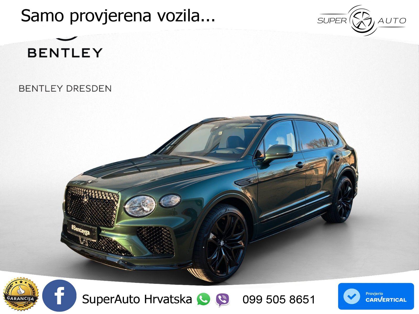 Bentley Bentayga Speed 4.0 V8 (650 KS) AWD Automatic ACC+HEAD+GR SJED+360+PANO