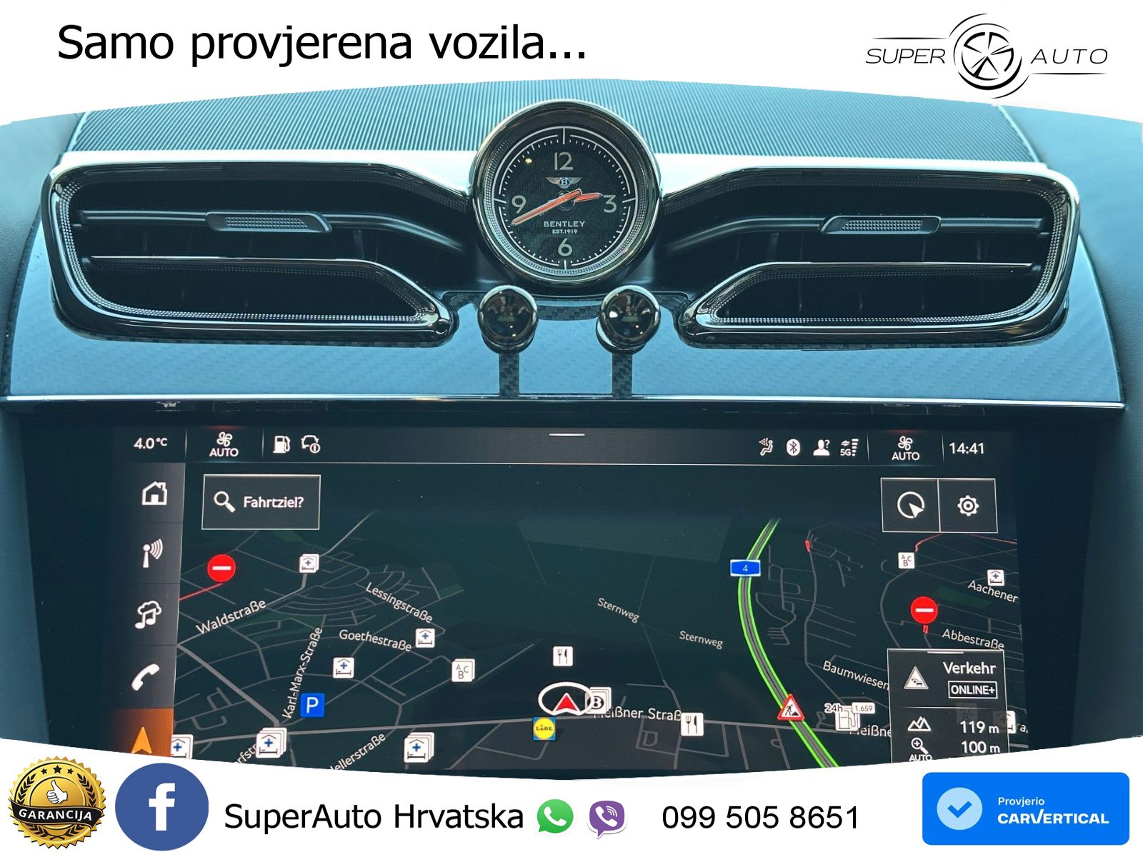 Bentley Bentayga Speed 4.0 V8 (650 KS) AWD Automatic ACC+HEAD+GR SJED+360+PANO