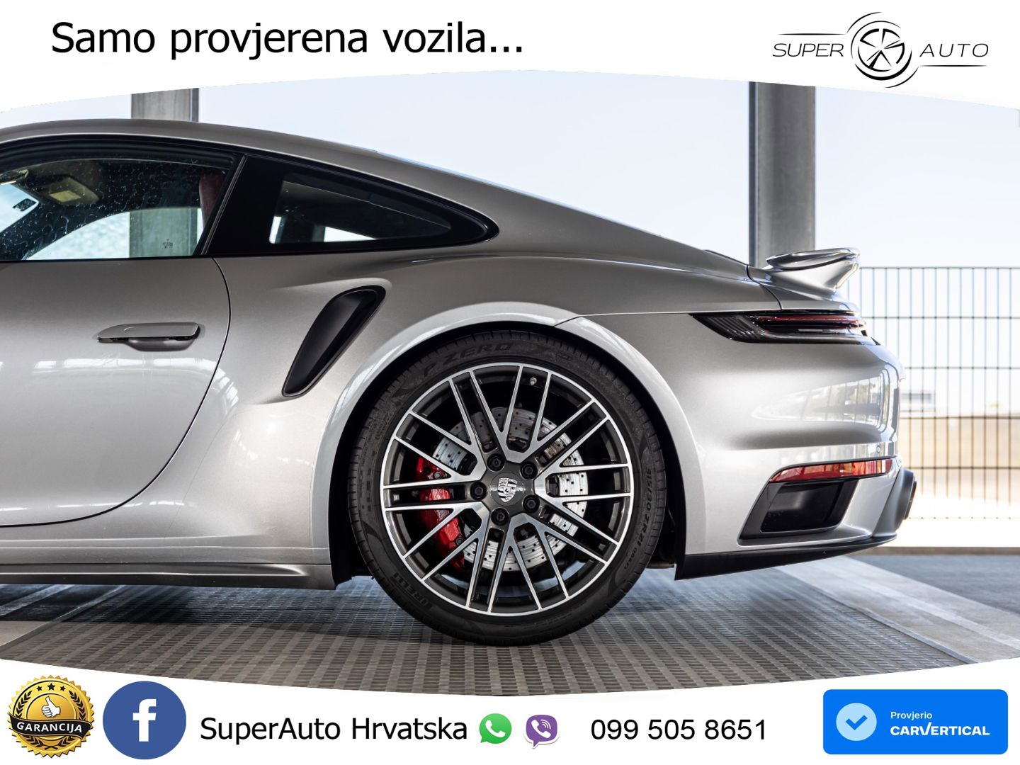 Porsche 911 Turbo 3.8 (580 KS) PDK