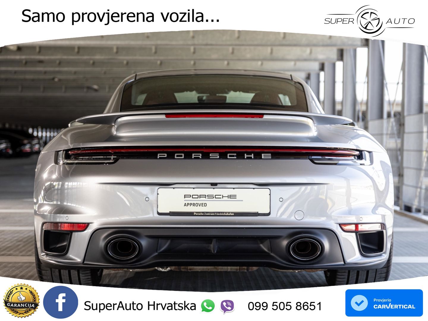 Porsche 911 Turbo 3.8 (580 KS) PDK