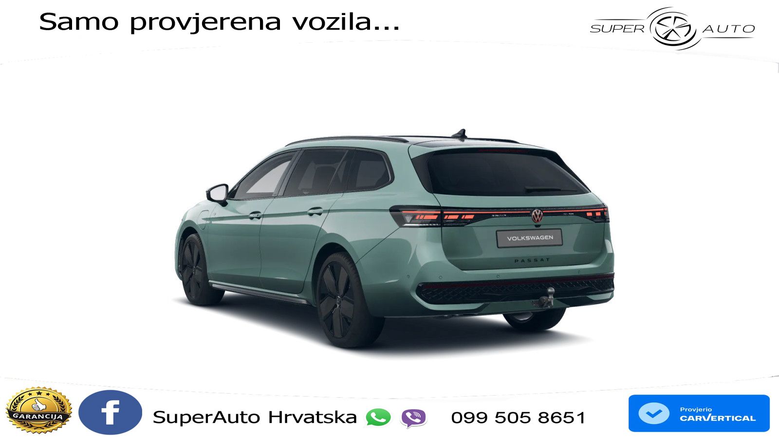 Volkswagen Passat Variant 1.5 TSI (204 KS) eHybrid DSG R-Line MATRIX+GR SJED+KAM