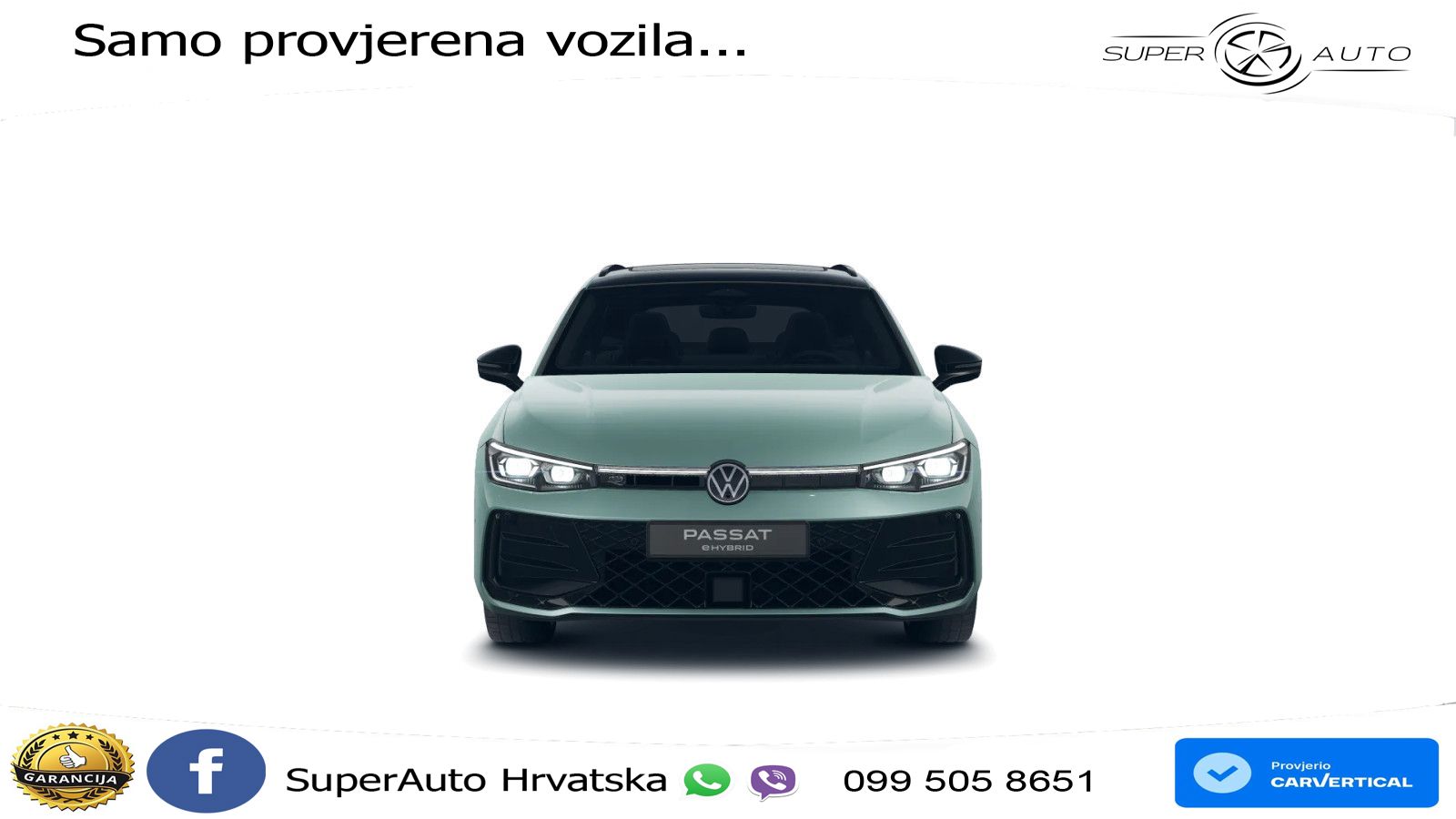 Volkswagen Passat Variant 1.5 TSI (204 KS) eHybrid DSG R-Line MATRIX+GR SJED+KAM