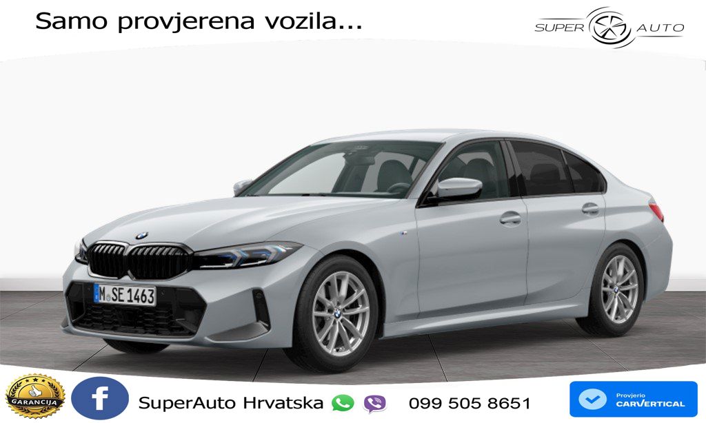 BMW 320d (190 KS) Steptronic M Sport LED+GR SJED+ACC