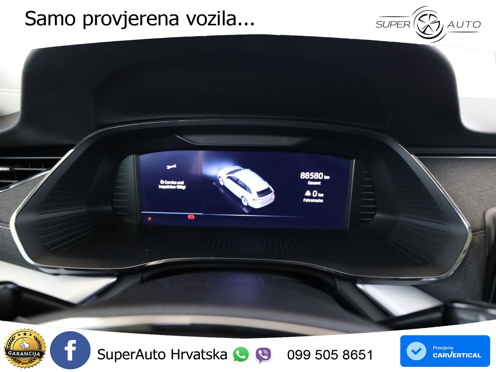 Škoda Octavia Combi 2.0 TDI (150 KS) DSG LED+GR SJED+ACC