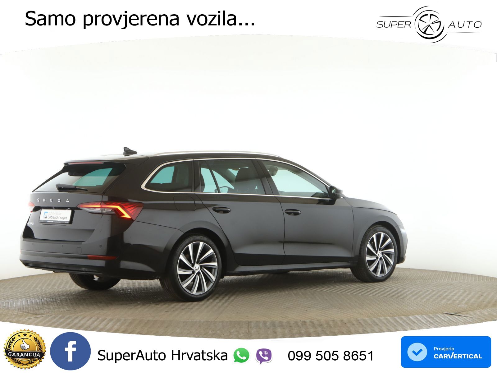 Škoda Octavia Combi 2.0 TDI (150 KS) DSG LED+GR SJED+ACC