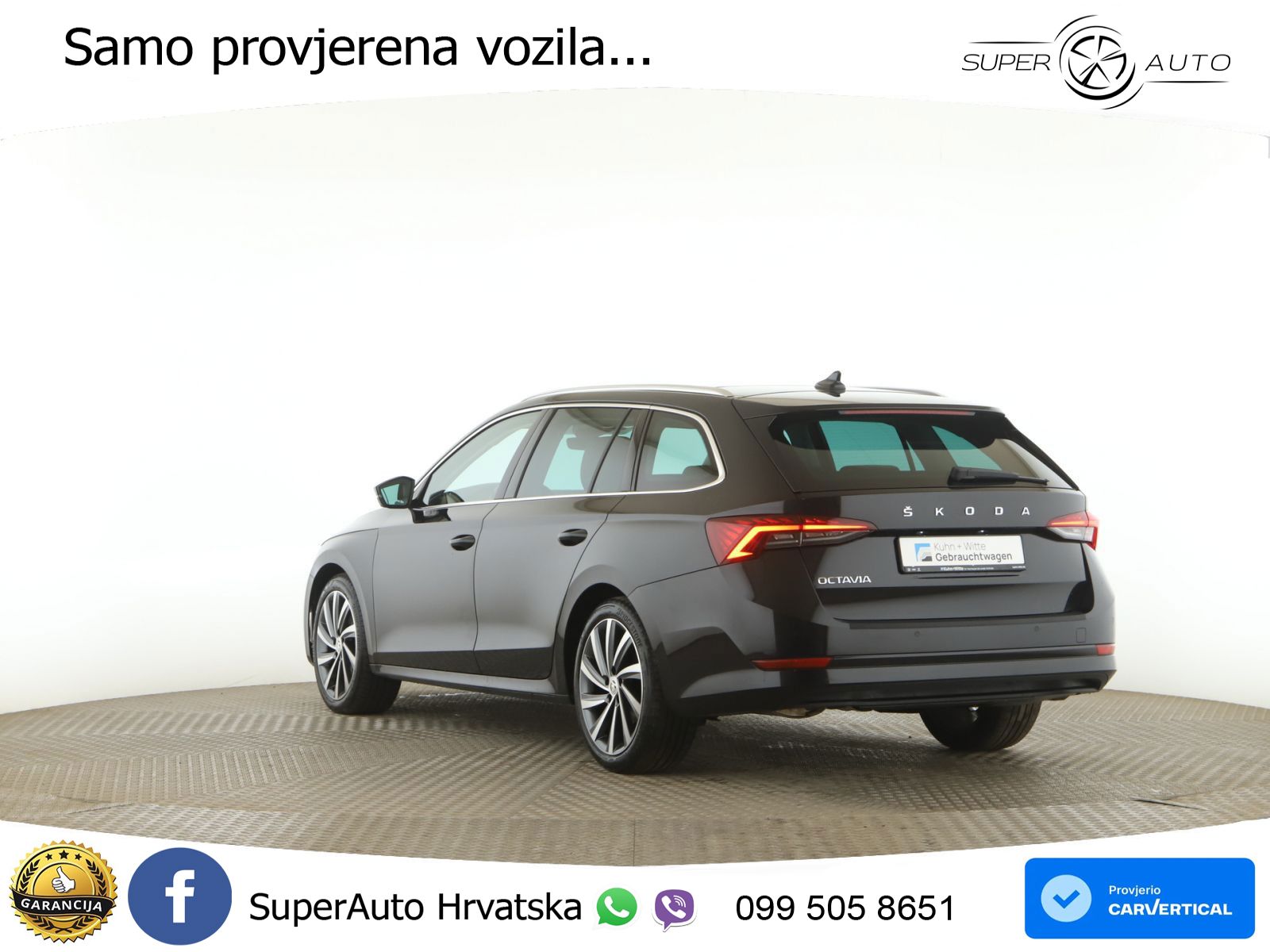 Škoda Octavia Combi 2.0 TDI (150 KS) DSG LED+GR SJED+ACC