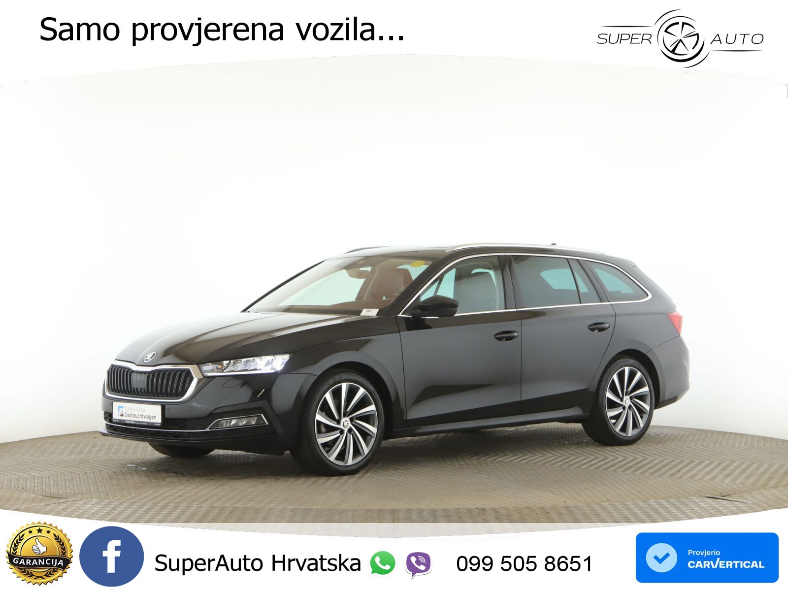 Škoda Octavia Combi 2.0 TDI (150 KS) DSG LED+GR SJED+ACC