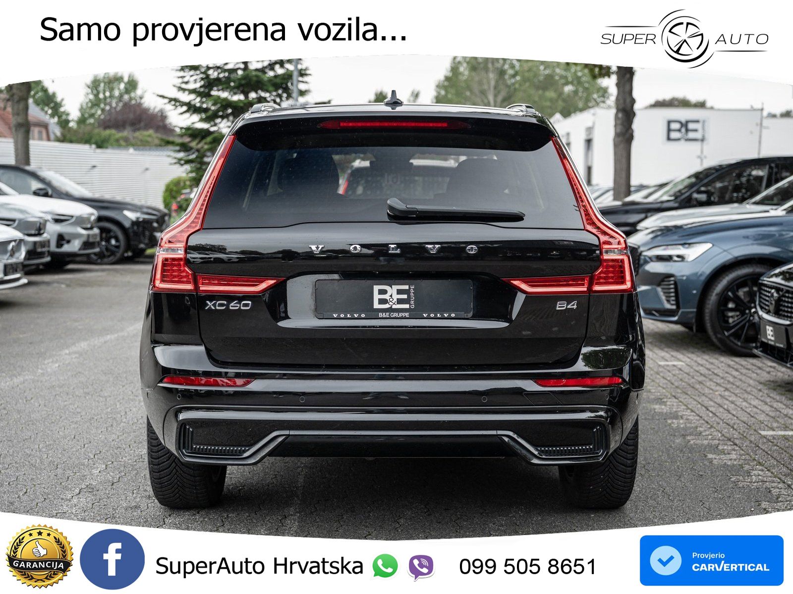 Volvo XC60 B4 Diesel FWD Geartronic ACC+GR SJED+360+PANO
