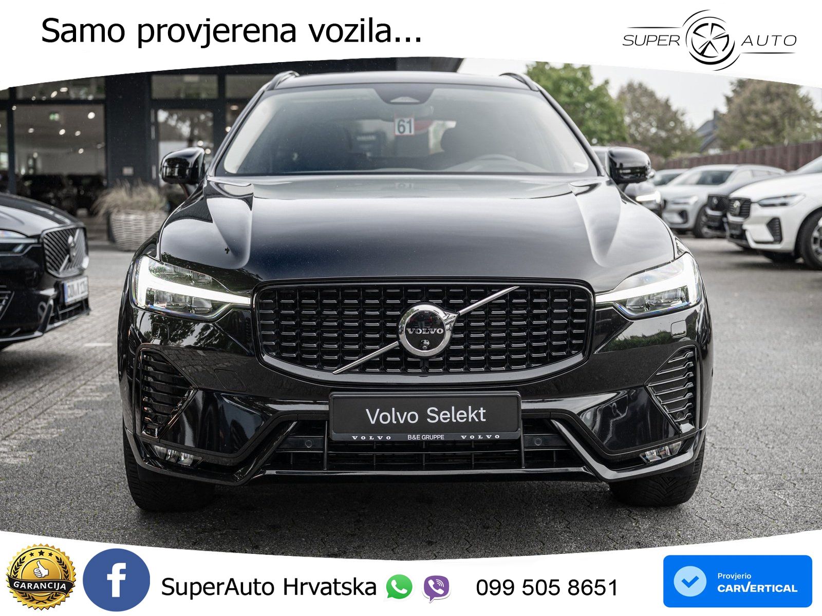 Volvo XC60 B4 Diesel FWD Geartronic ACC+GR SJED+360+PANO