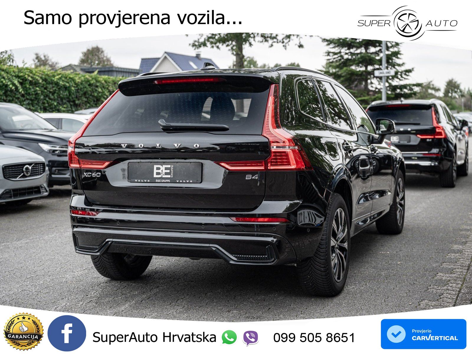 Volvo XC60 B4 Diesel FWD Geartronic ACC+GR SJED+360+PANO