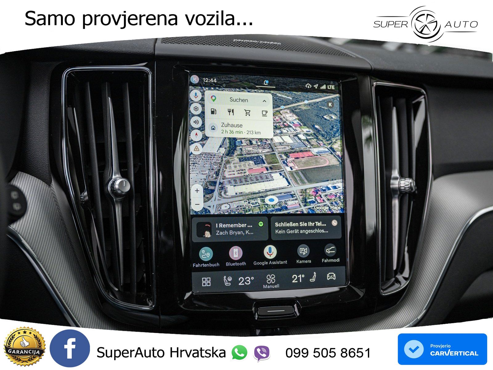 Volvo XC60 B4 Diesel FWD Geartronic ACC+GR SJED+360+PANO