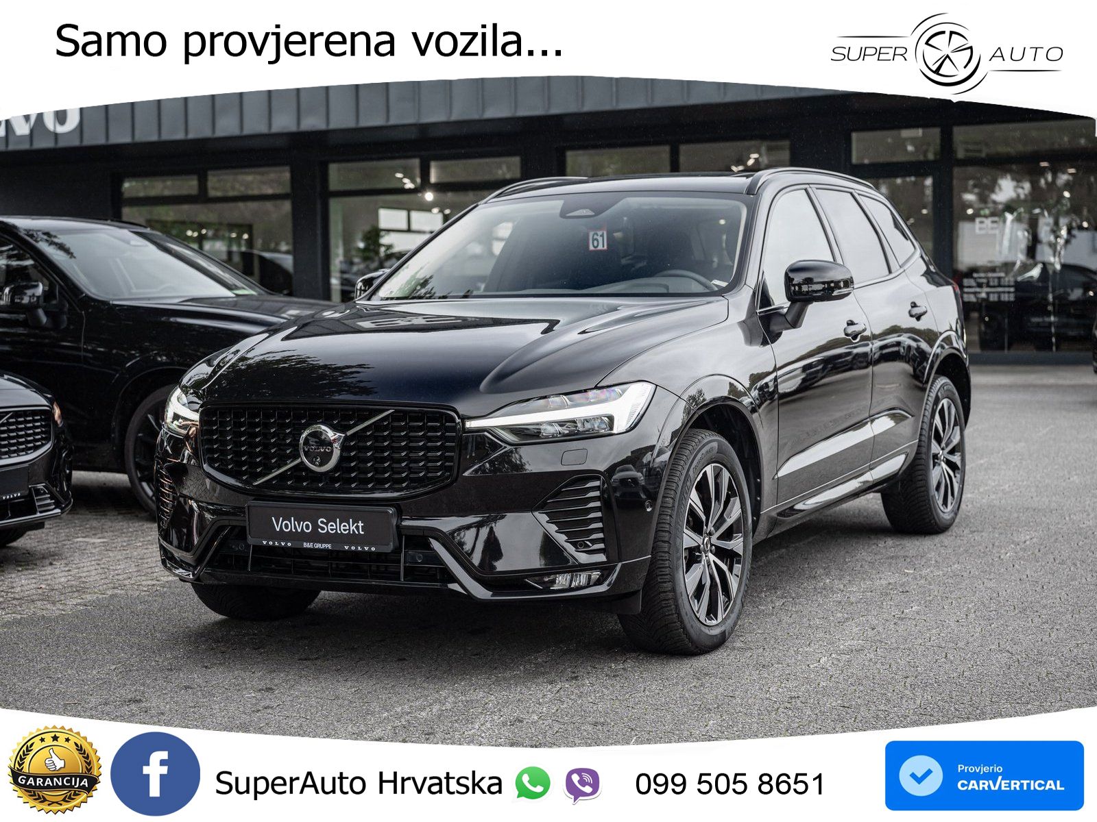 Volvo XC60 B4 Diesel FWD Geartronic ACC+GR SJED+360+PANO