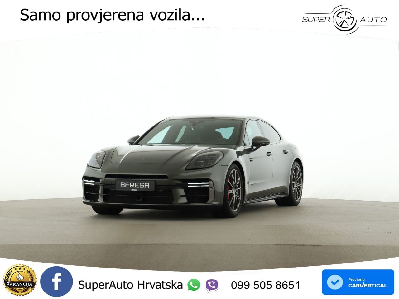 Porsche Panamera Turbo 4.0 V8 (680 KS) E-Hybrid PDK ZRAČNI+ACC+4xGR SJED+KAM