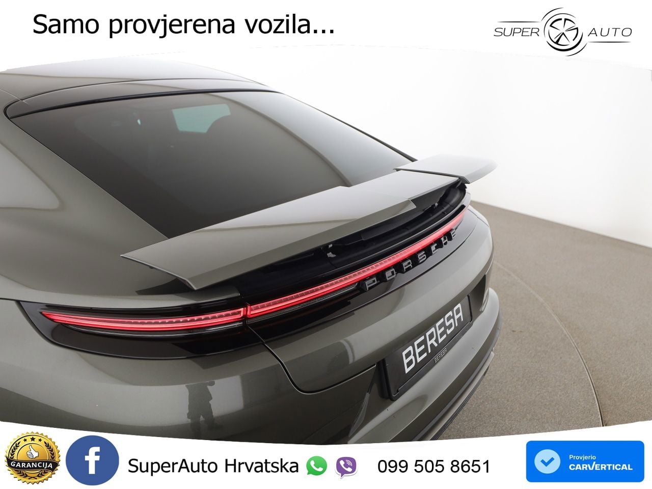 Porsche Panamera Turbo 4.0 V8 (680 KS) E-Hybrid PDK ZRAČNI+ACC+4xGR SJED+KAM