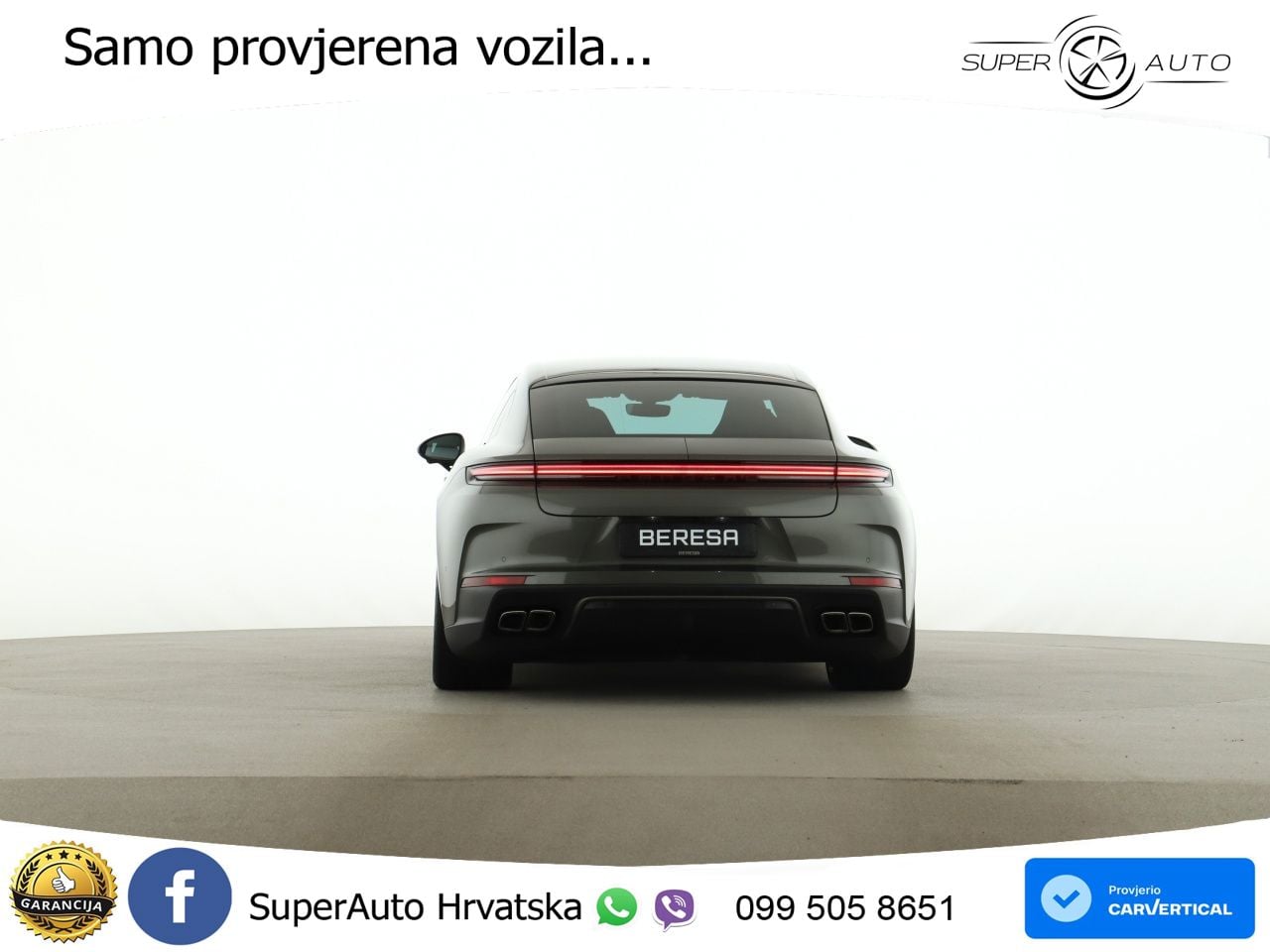 Porsche Panamera Turbo 4.0 V8 (680 KS) E-Hybrid PDK ZRAČNI+ACC+4xGR SJED+KAM